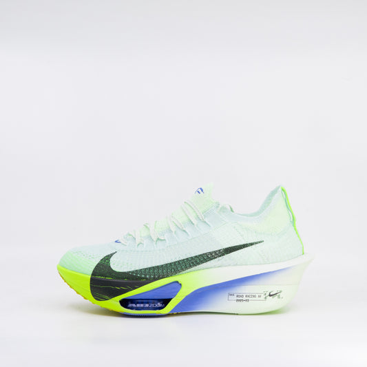 Nike Alphafly 3 (D Standard) Mens Barely Green/Black Spruce/Volt Tint - Frontrunner Colombo