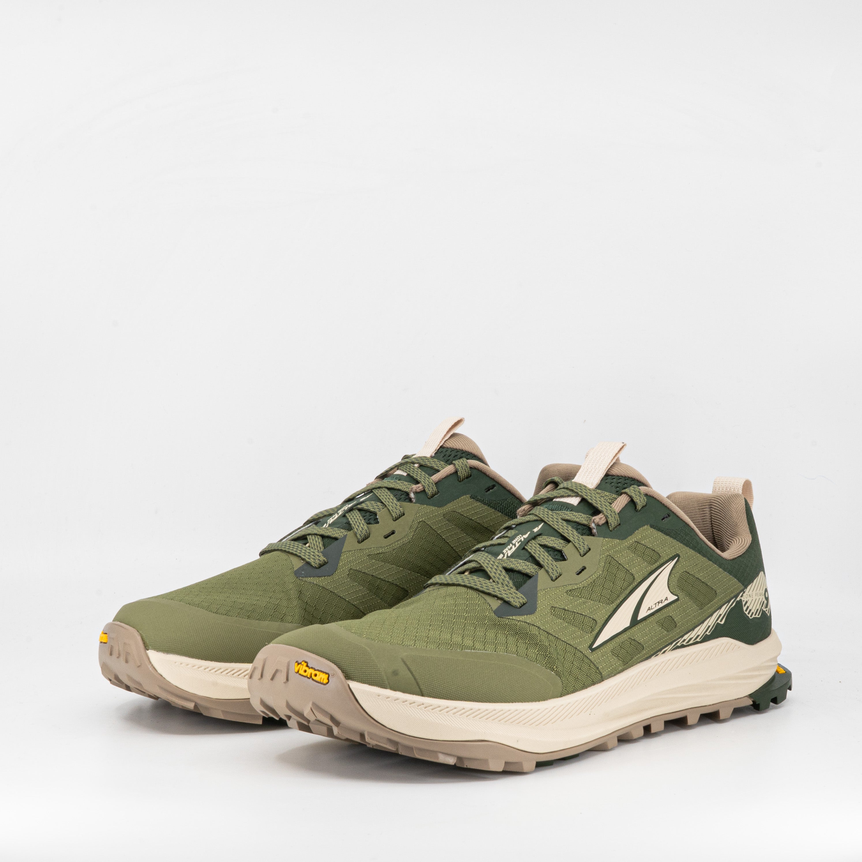 Altra Lone Peak 9+ (D standard) Mens Green - Frontrunner Colombo