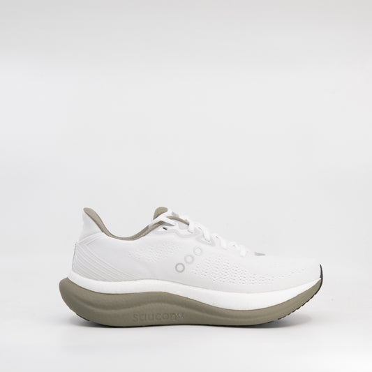Saucony Triumph 23 (D Standard) Mens White/Laurel - Frontrunner Colombo