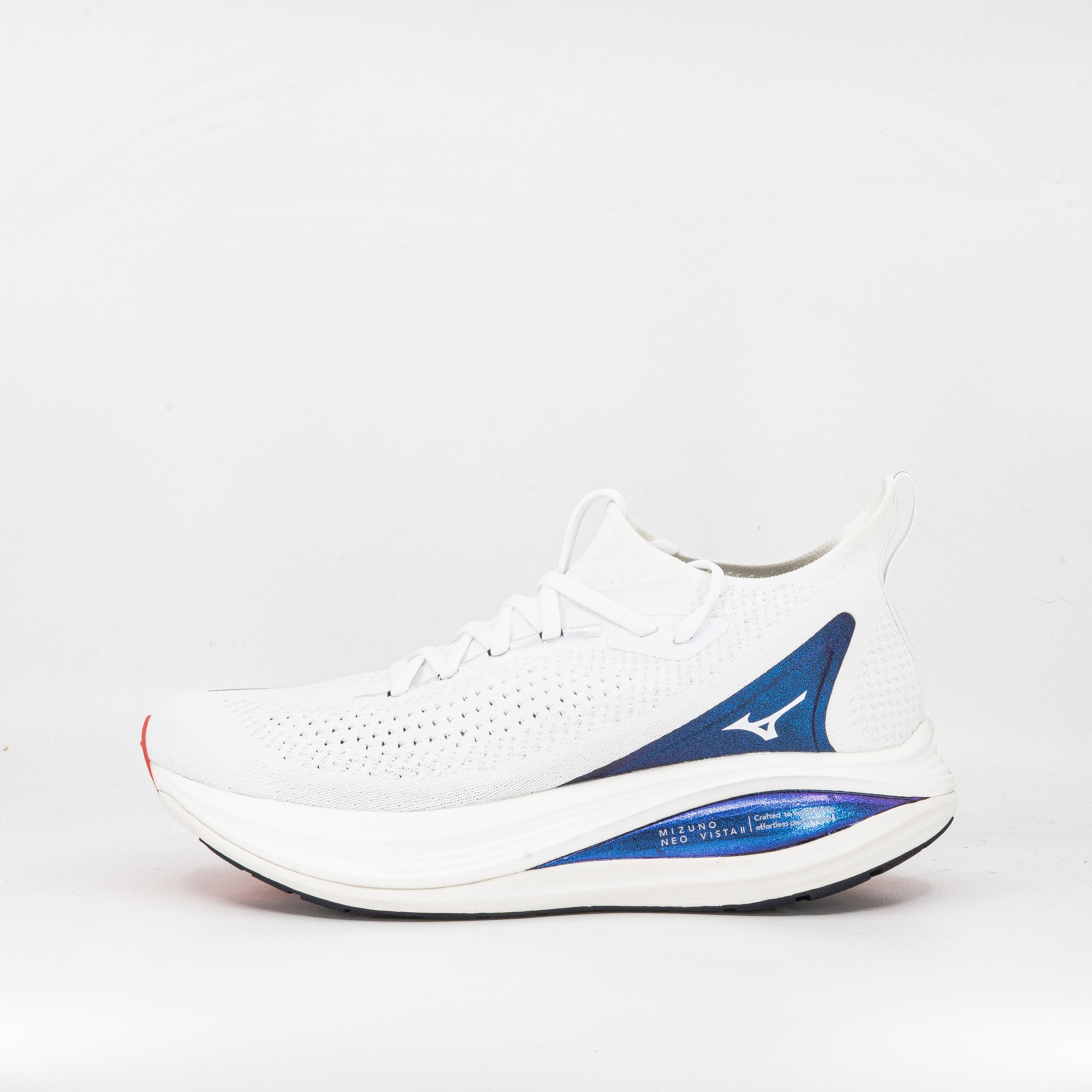 Mizuno Wave Neo Vista 2 (D Standard) Mens White Iris - Frontrunner Colombo