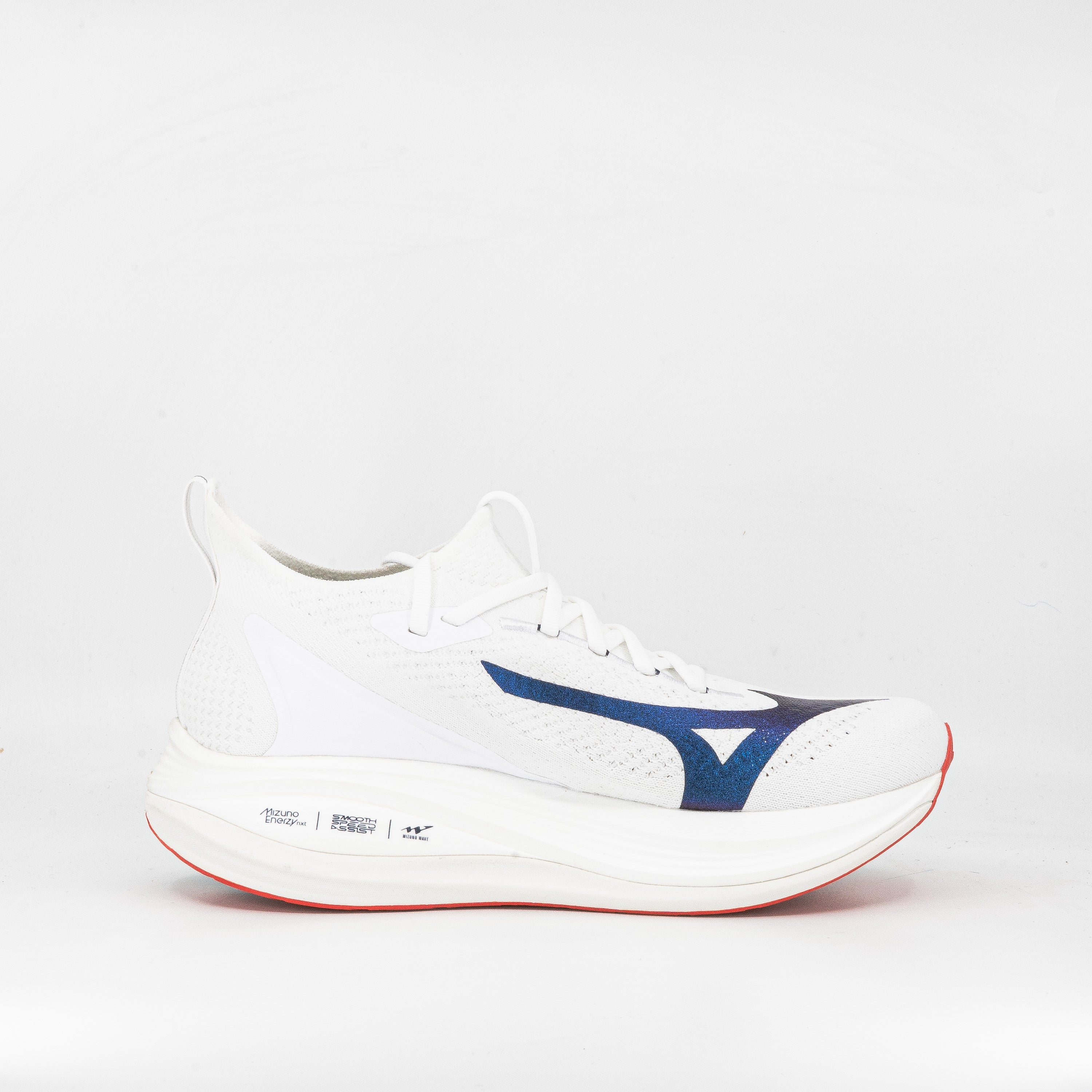 Mizuno Wave Neo Vista 2 (D Standard) Mens White Iris - Frontrunner Colombo