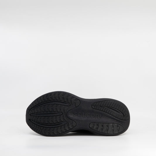 Saucony Triumph 23 (D Wide) Womens Triple Black - Frontrunner Colombo