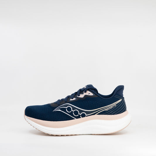 Saucony Triumph 23 (B Standard) Womens Navy/Cameo - Frontrunner Colombo