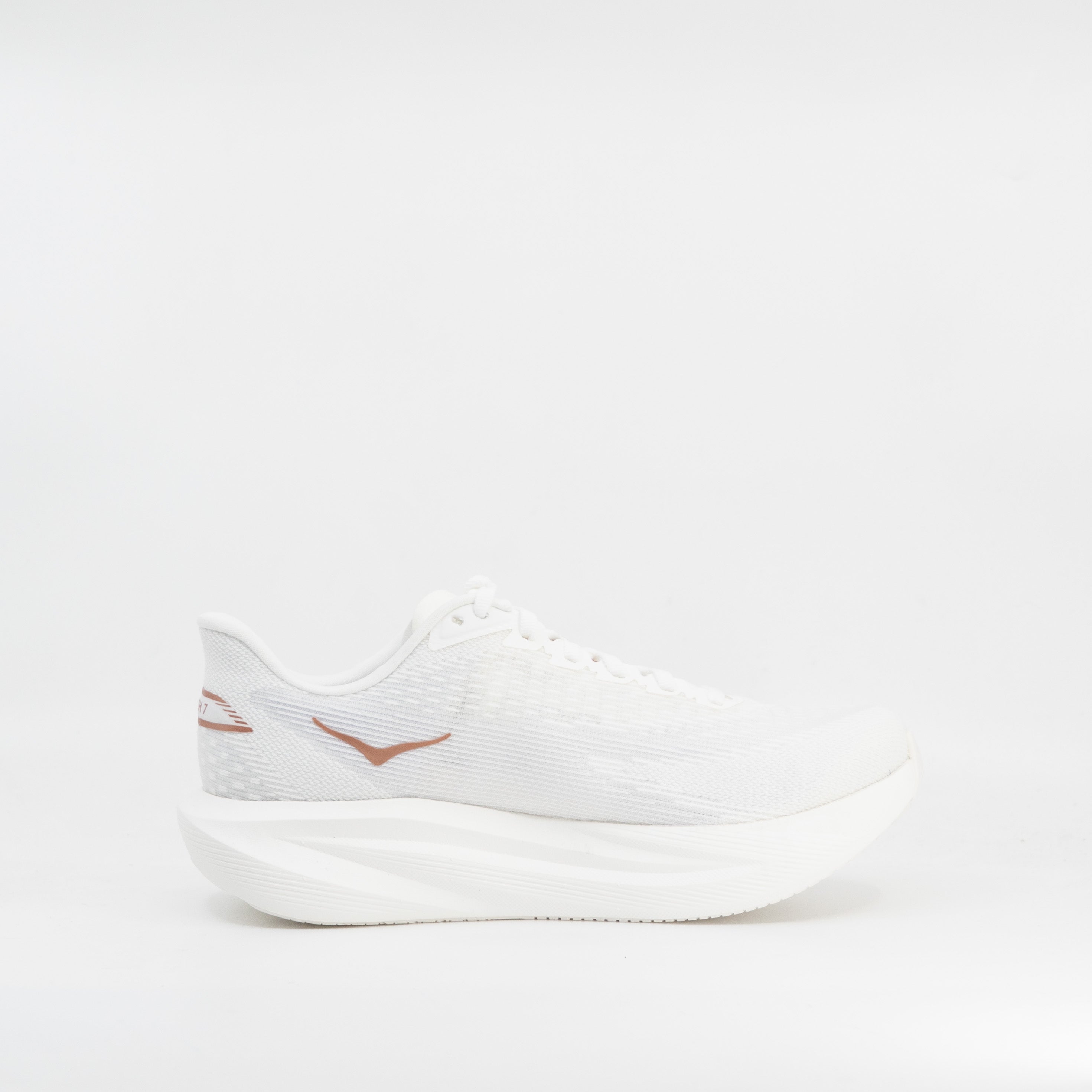 Hoka Mach 7 (B Standard) Womens Frost/Rose Gold - Frontrunner Colombo