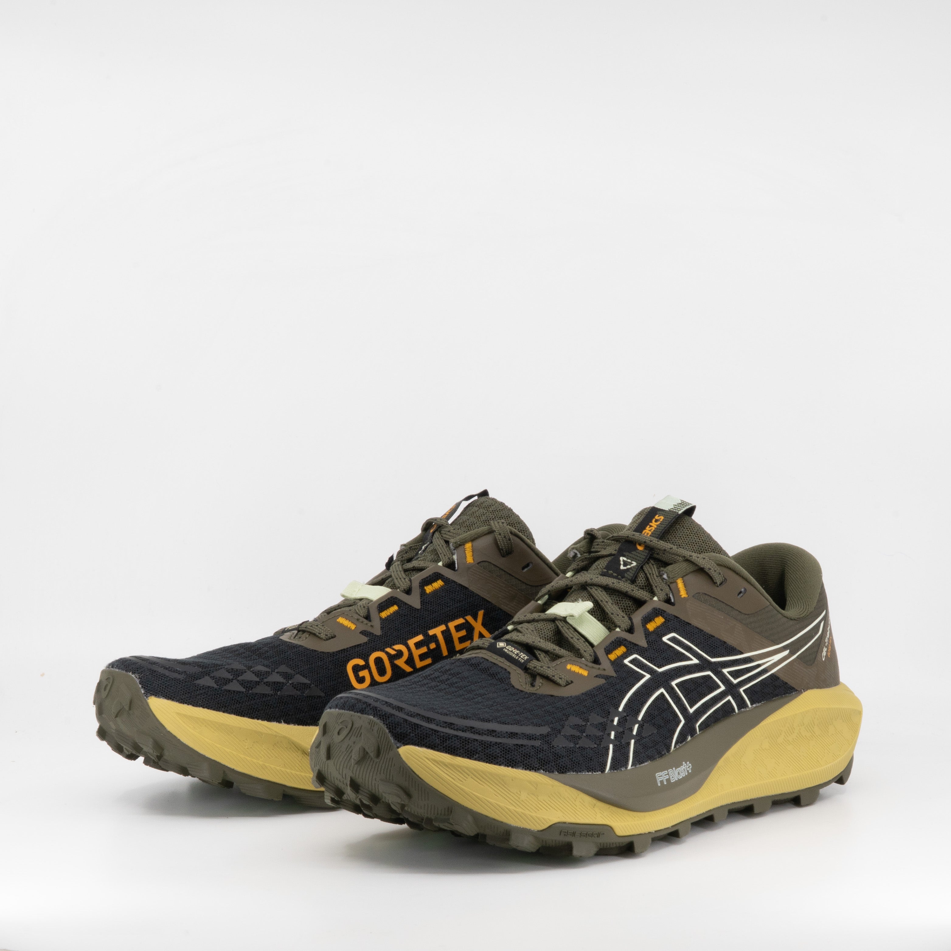 Asics Gel-Trabuco 13 GTX (D Standard) Mens Black/Whisper Green - Frontrunner Colombo