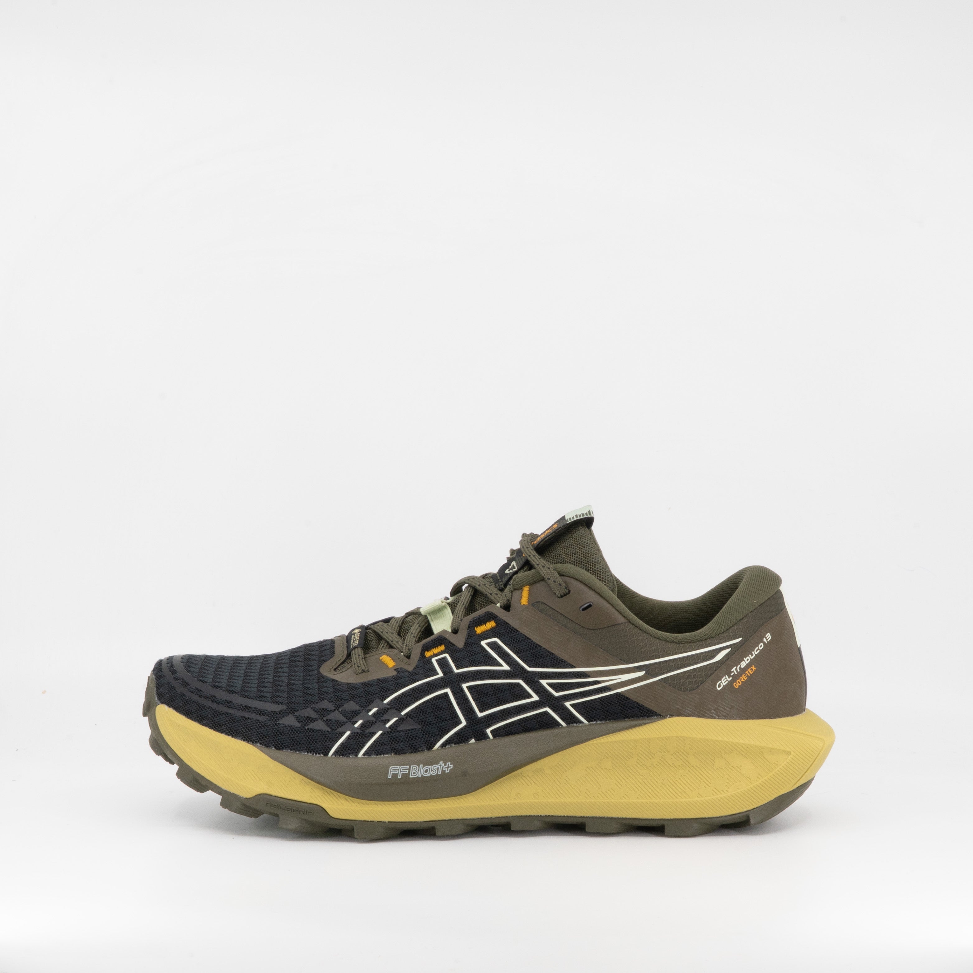 Asics Gel-Trabuco 13 GTX (D Standard) Mens Black/Whisper Green - Frontrunner Colombo