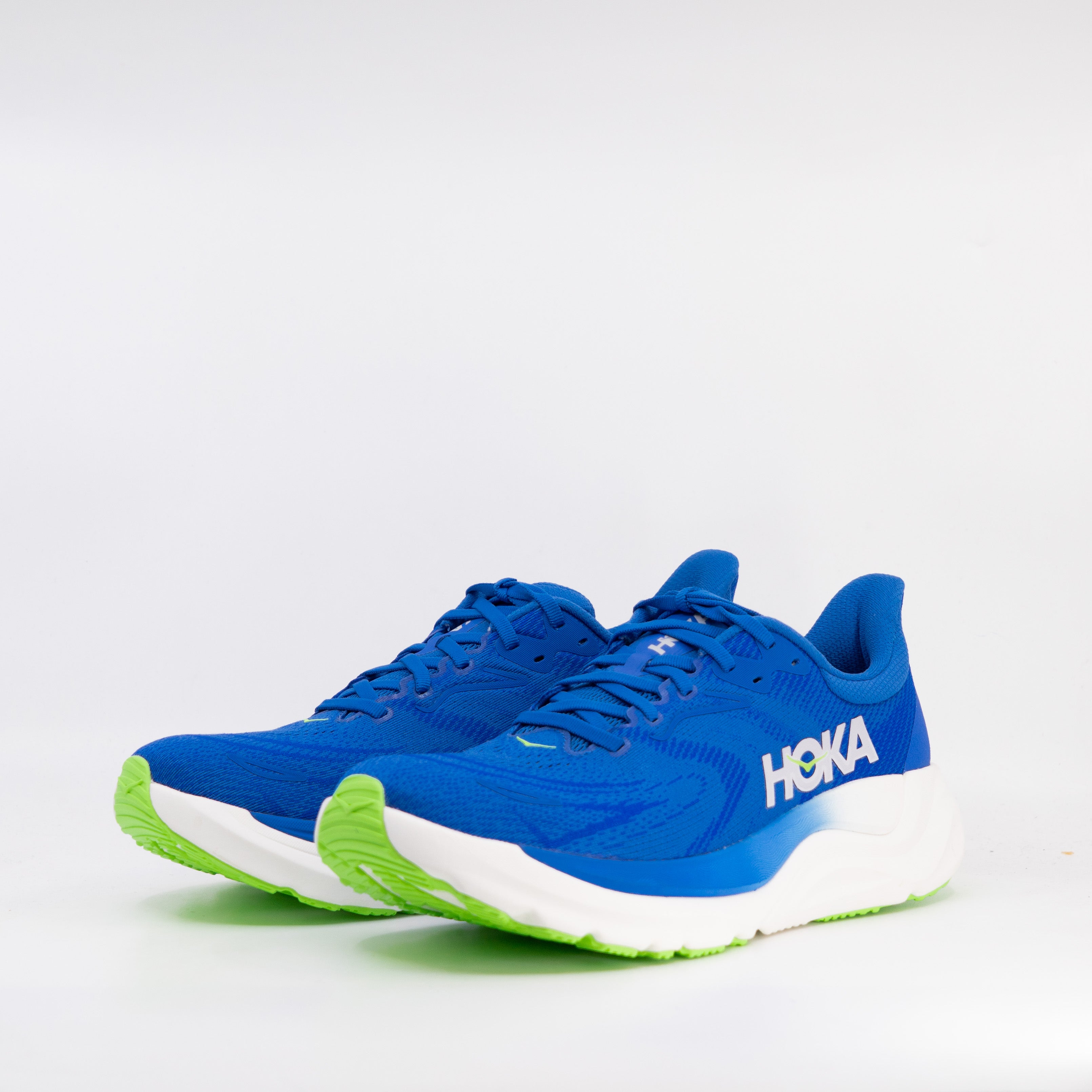 Hoka Arahi 8 (D Standard) Mens Cobalt Blue/Neon Green - Frontrunner Colombo