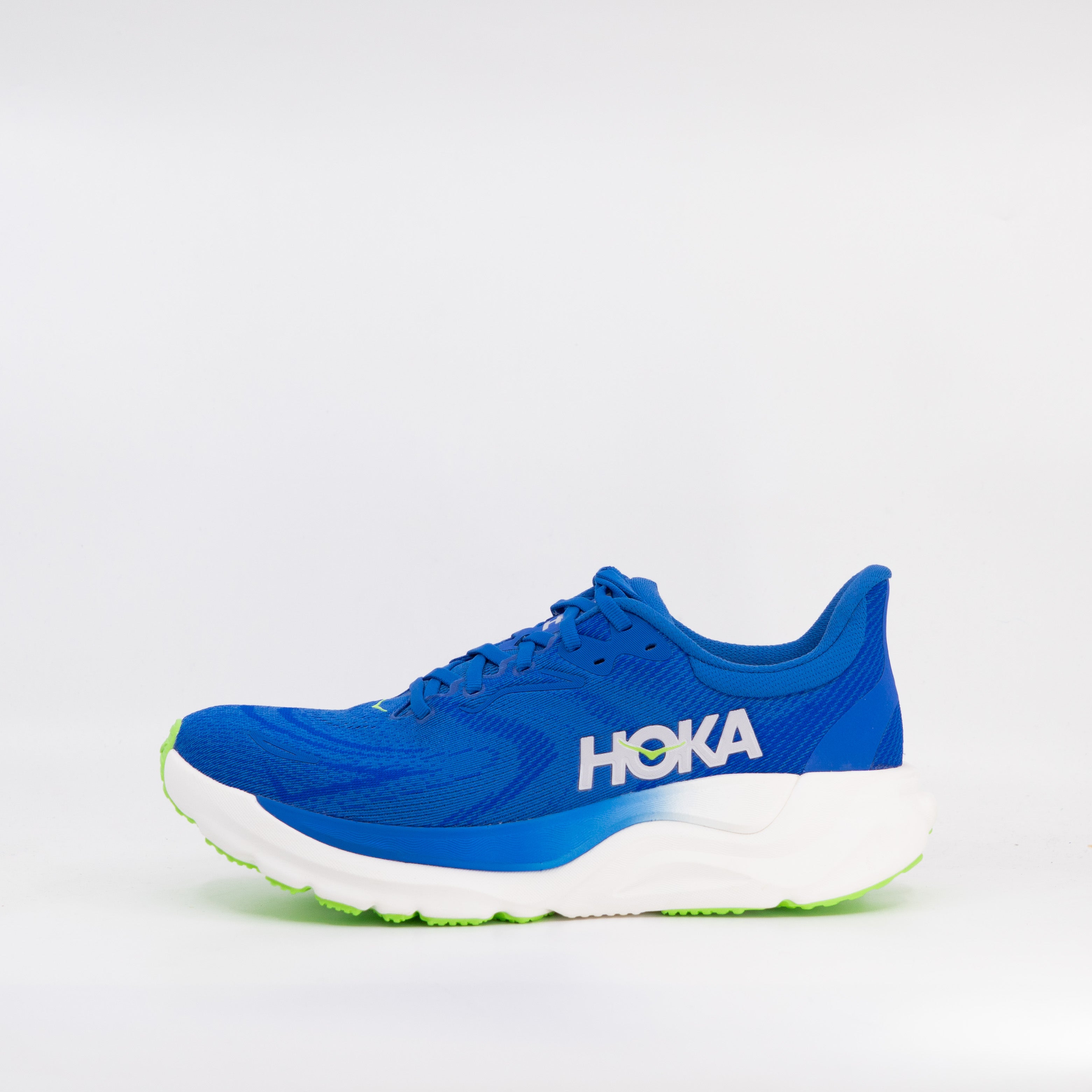 Hoka Arahi 8 (D Standard) Mens Cobalt Blue/Neon Green - Frontrunner Colombo