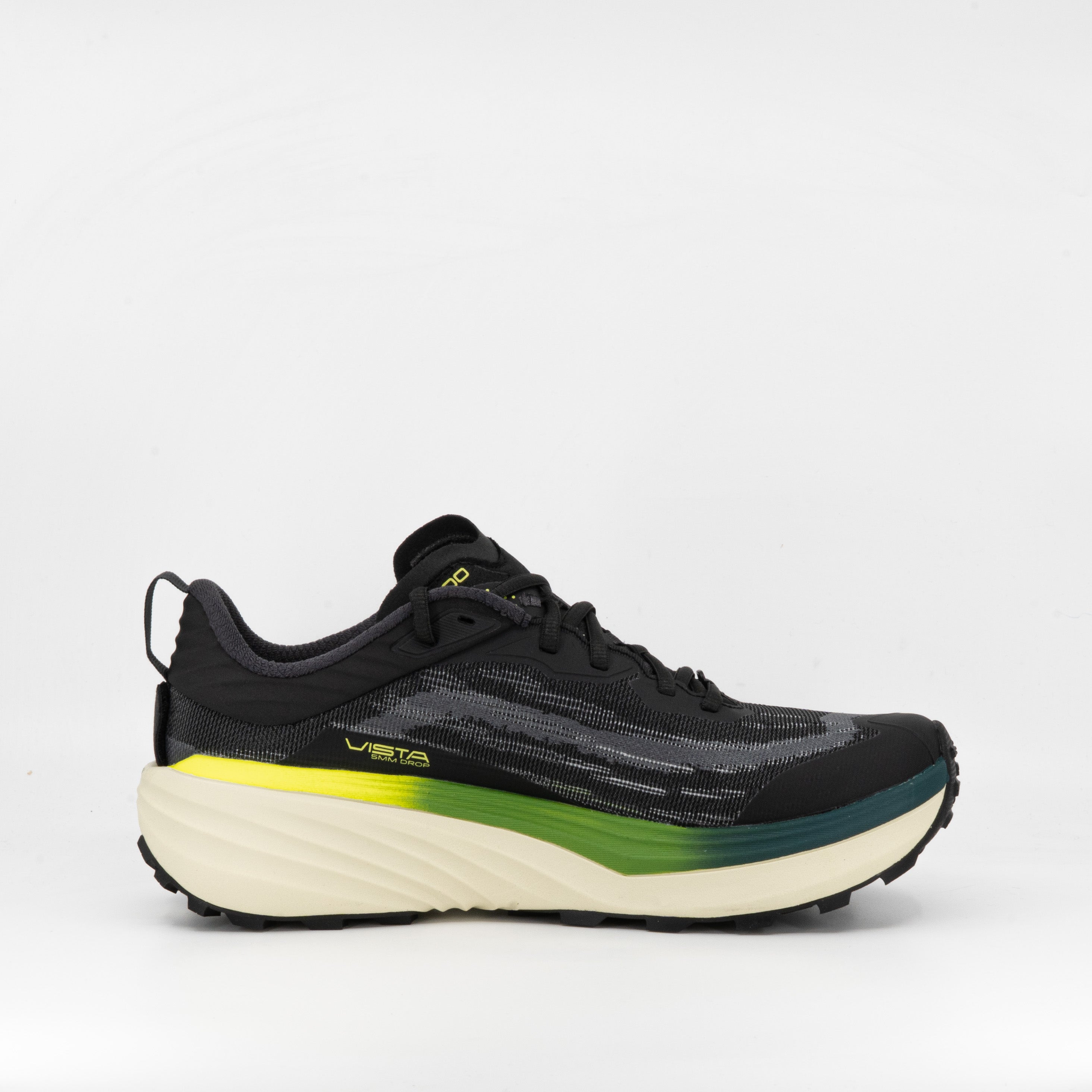 Topo Vista (D Standard) Mens Black/Lime - Frontrunner Colombo