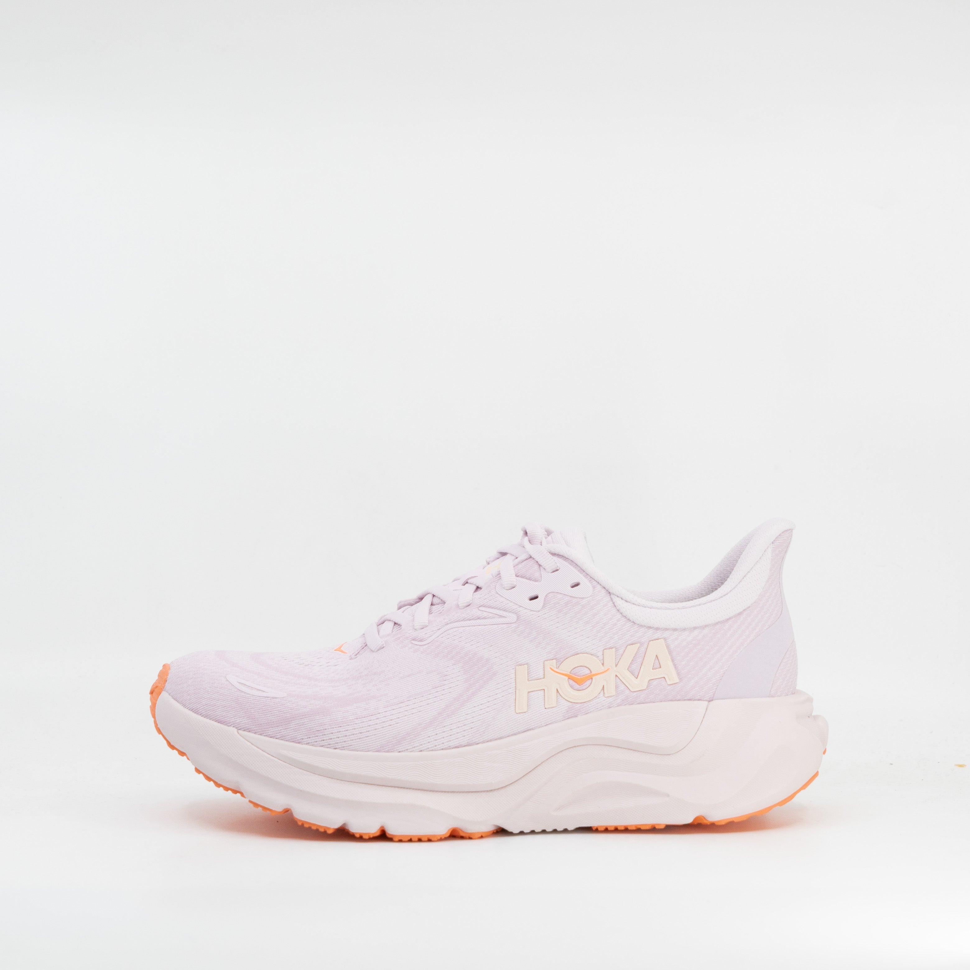Hoka Arahi 8 (B Standard) Womens Lilac Cream/Neon Cantaloupe - Frontrunner Colombo