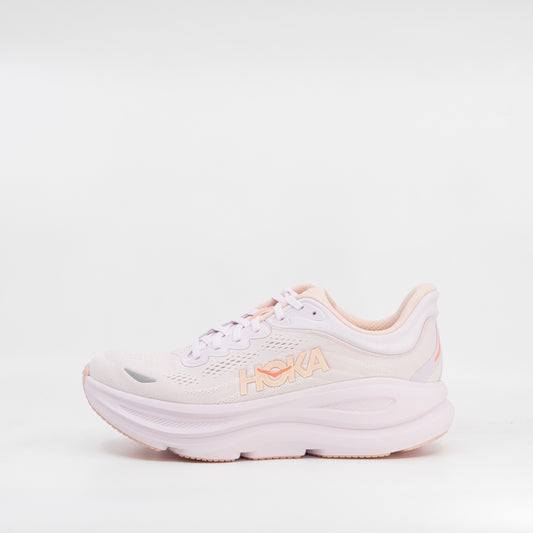 Hoka Bondi 9 (D Wide) Womens Lilac Cream/Tangerine Glow - Frontrunner Colombo