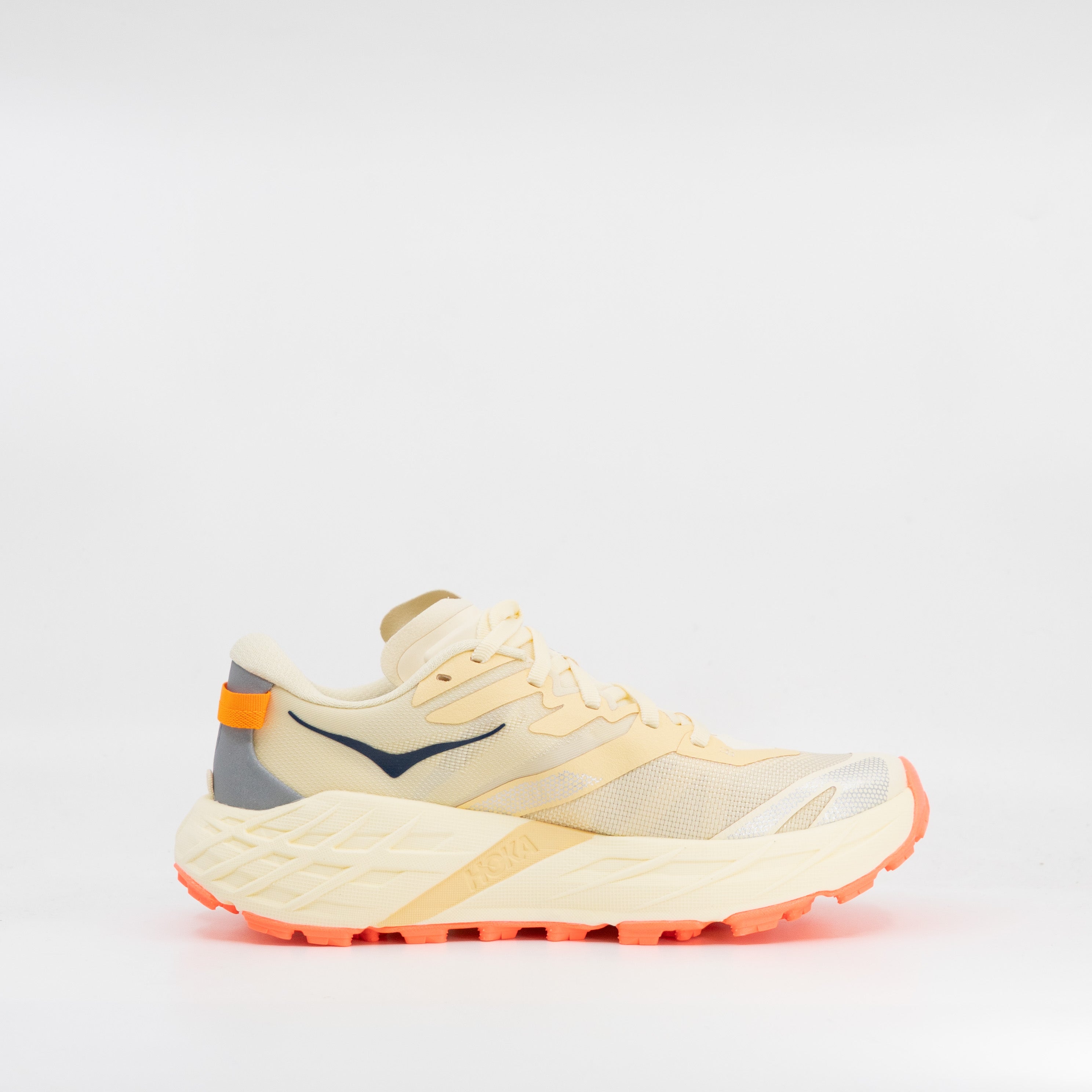 Hoka Speedgoat 7 (B Standard) Womens Vintage Yellow/Neon Flame - Frontrunner Colombo