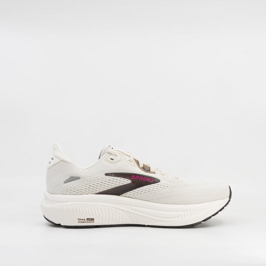 Brooks Ghost 18 (B Standard) Womens Coconut/Coffee/Fuchsia - Frontrunner Colombo