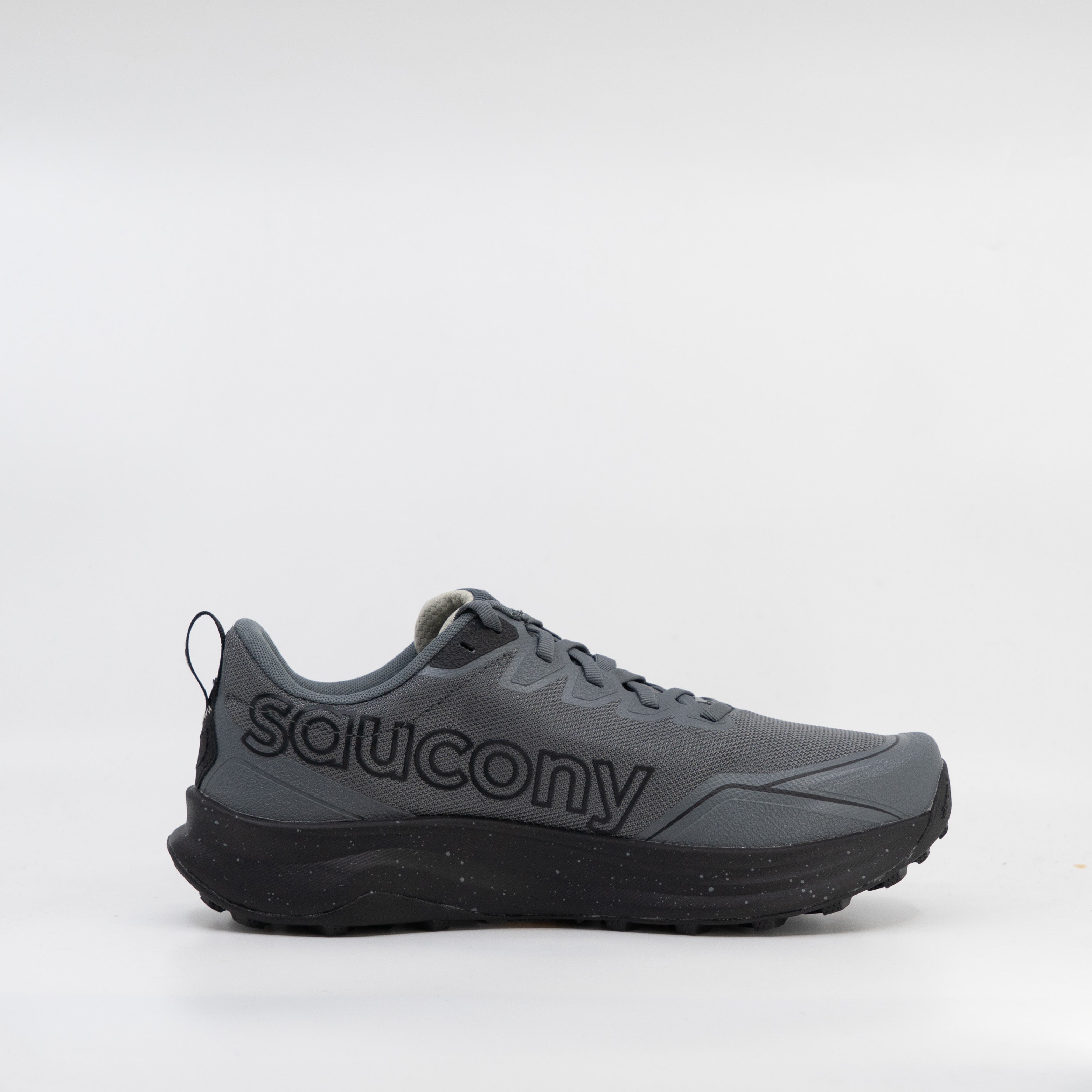 Saucony Peregrine 16 (2E Wide) Mens Carbon/Black - Frontrunner Colombo