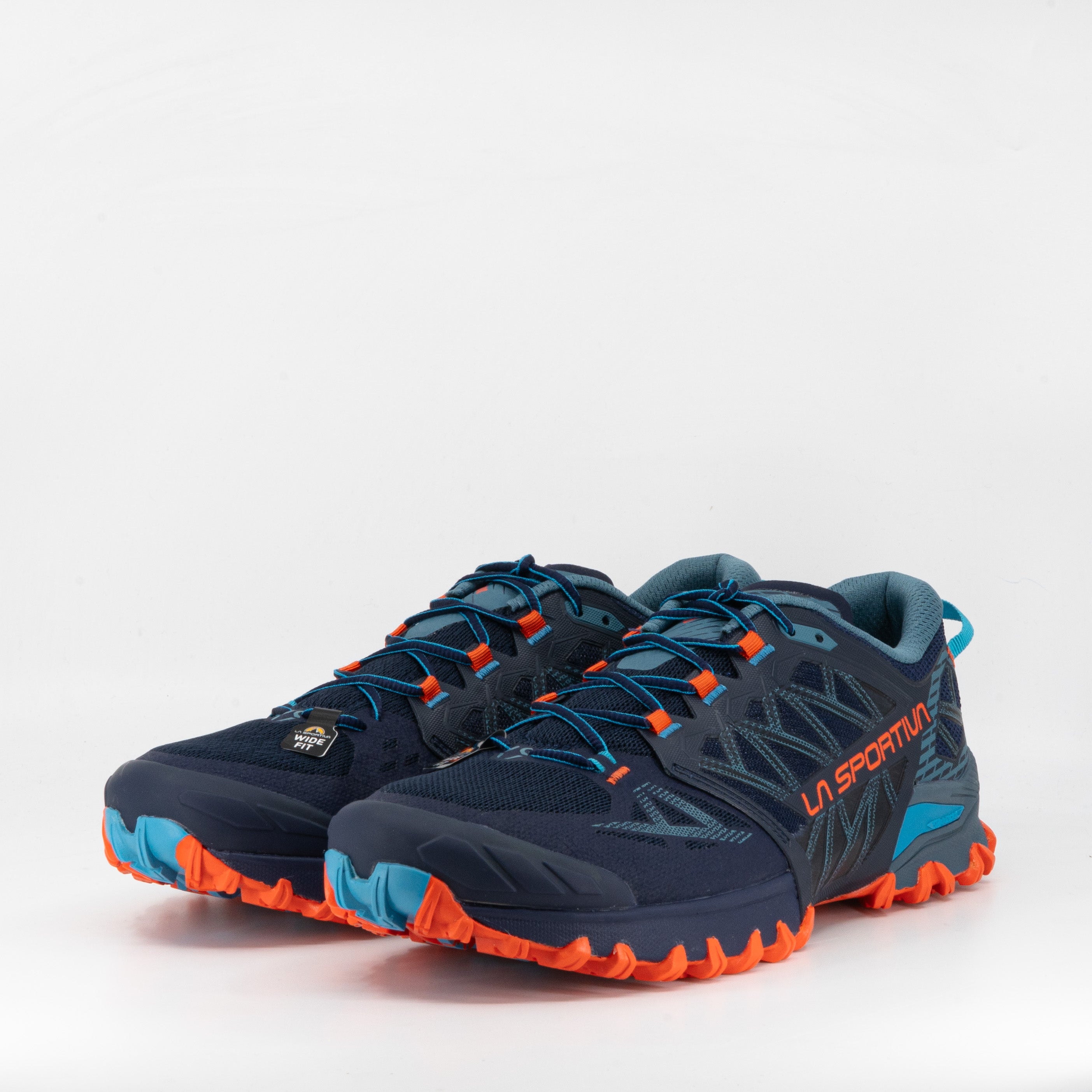 La Sportiva Bushido 3.0 (2E Wide) Mens Deep Sea/Cherry Tomato - Frontrunner Colombo