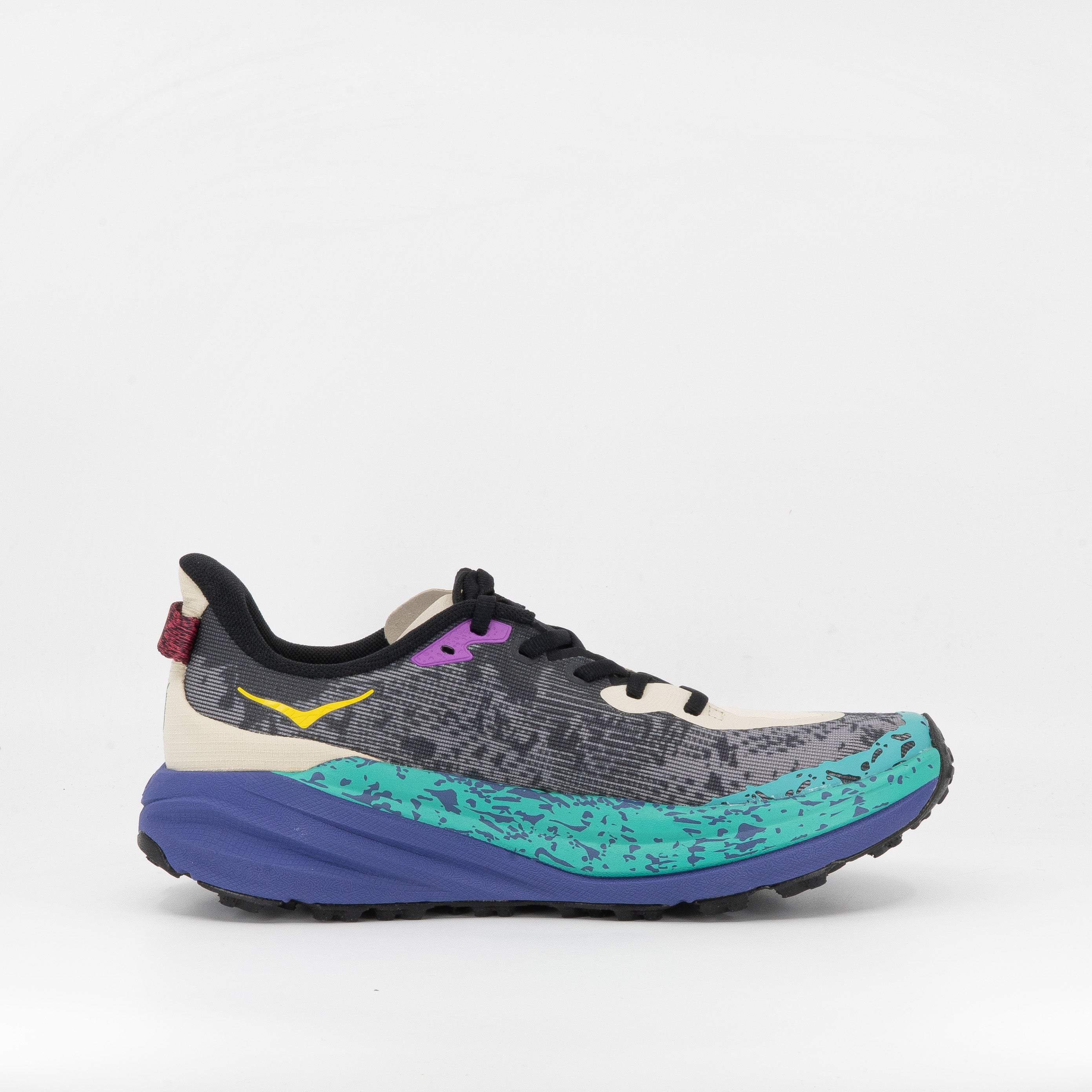 Hoka Speedgoat 6 (B Standard) Womens Oatmeal/Mountain Iris - Frontrunner Colombo