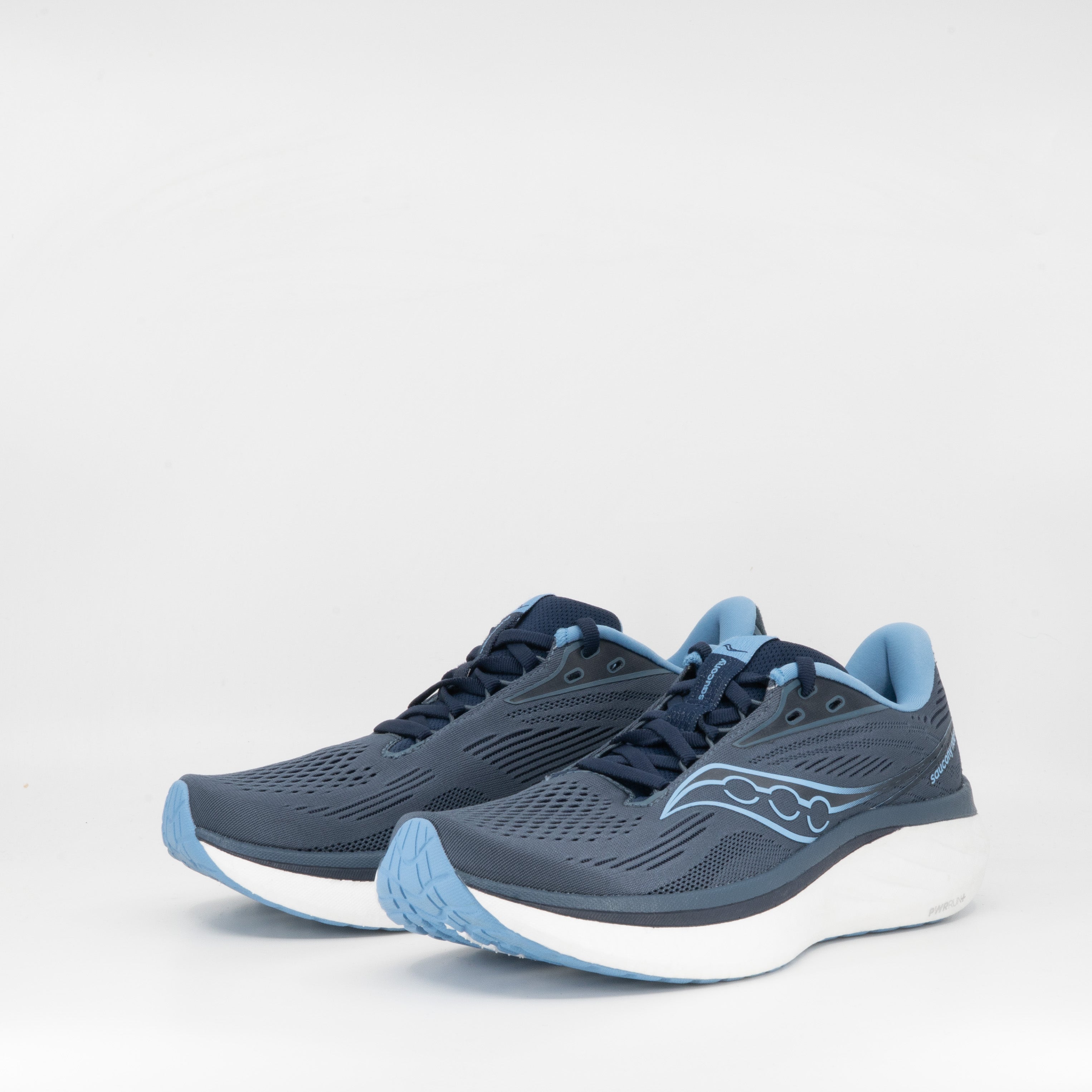 Saucony Ride 18 (B Standard) Womens Dusk/Navy - Frontrunner Colombo