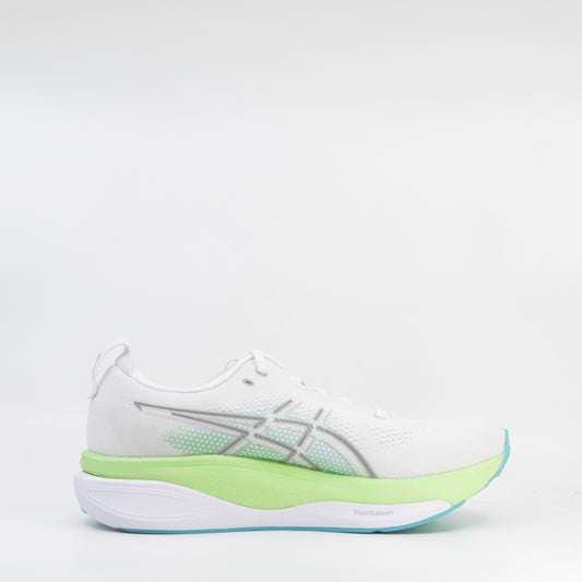 Asics Gel-Kayano 33 (D Standard) Mens White/Energy Aqua - Frontrunner Colombo