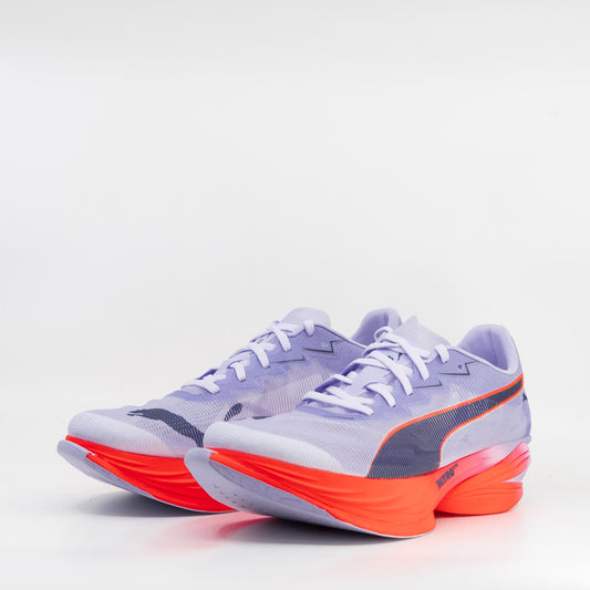 Puma Fast-R Nitro Elite 3 (B Standard) Womens Lavender/Inky Depths/Ultra Red - Frontrunner Colombo