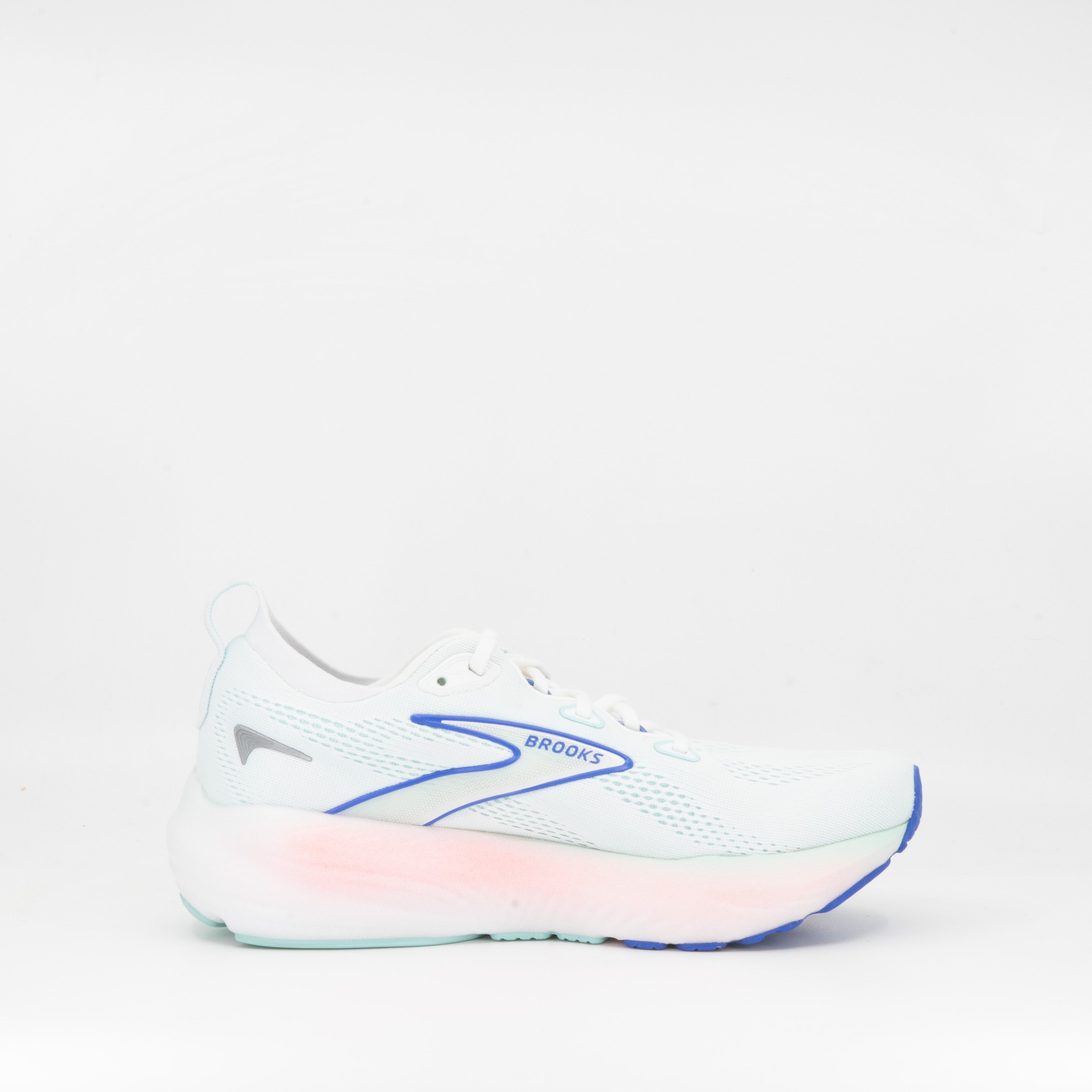 Brooks Glycerin 22 (B Standard) Womens White/Amparo Blue - Frontrunner Colombo