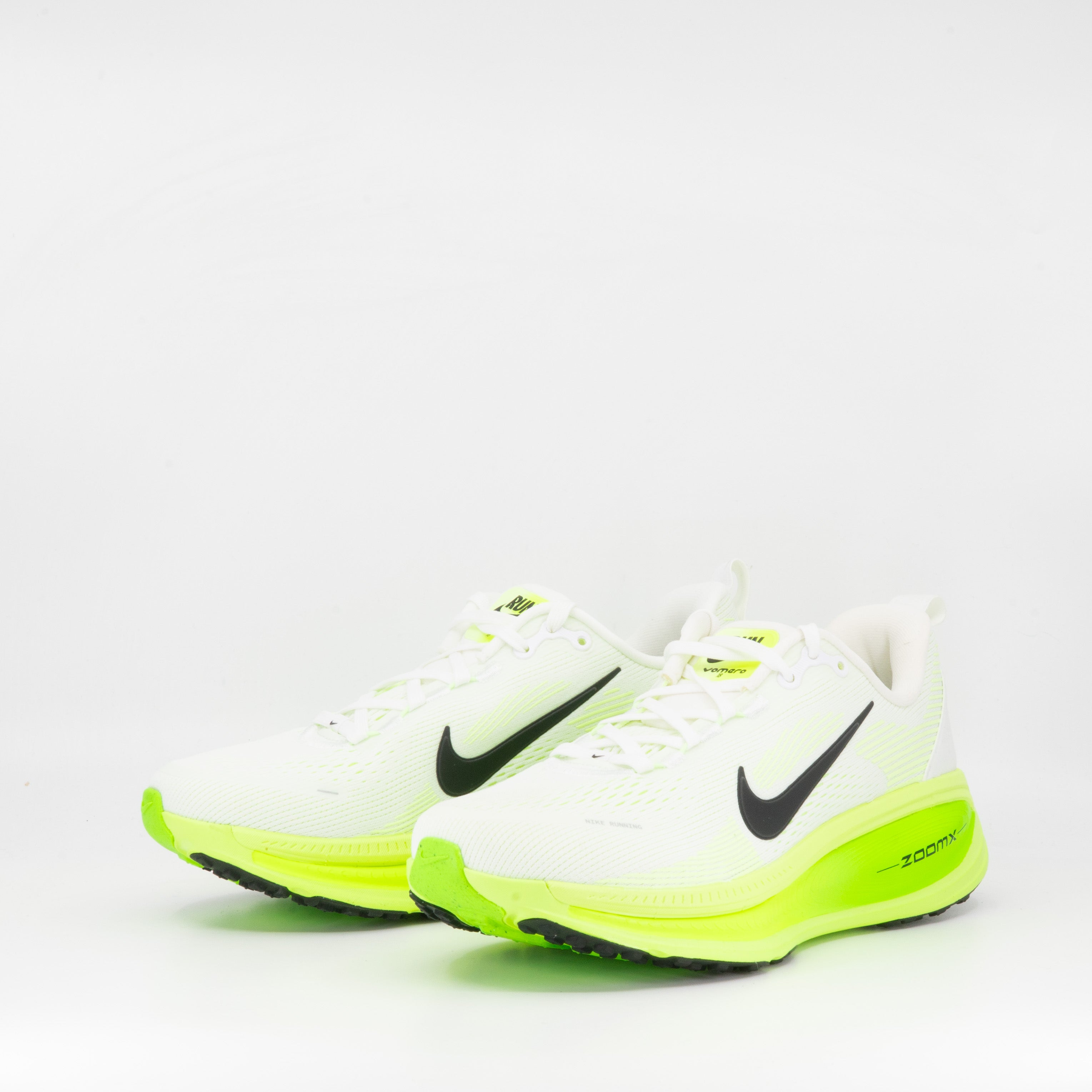 Nike Vomero 18 (B Standard) Womens White/Electric Green - Frontrunner Colombo