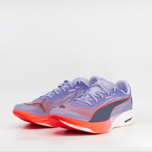 Puma Fast-FWD Nitro Elite 2 (D Standard) Mens Light Lavender/Ultra Red - Frontrunner Colombo