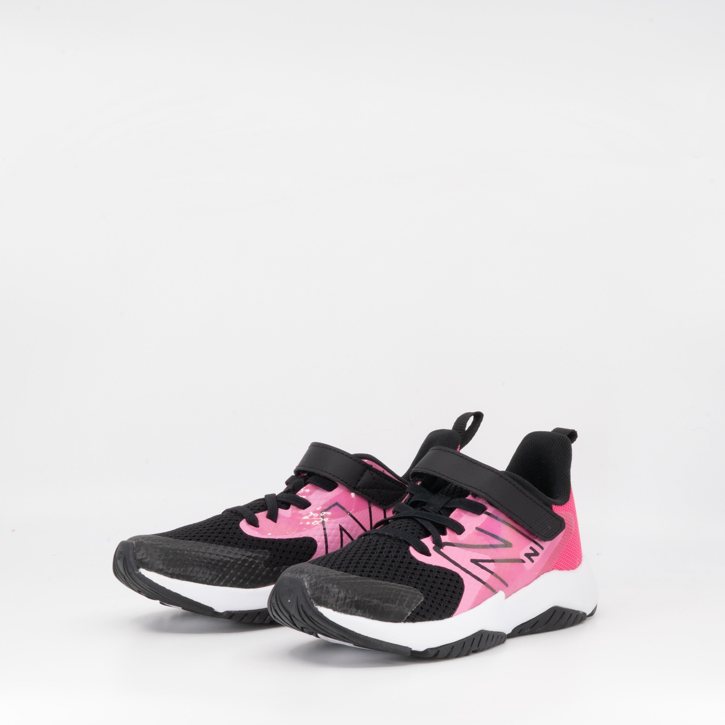 New Balance Rave Run v2 (Kids) Signal Pink Black - Frontrunner Colombo