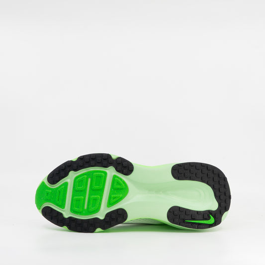 Nike Vomero 18 (B Standard) Womens White/Green/Metallic Silver - Frontrunner Colombo