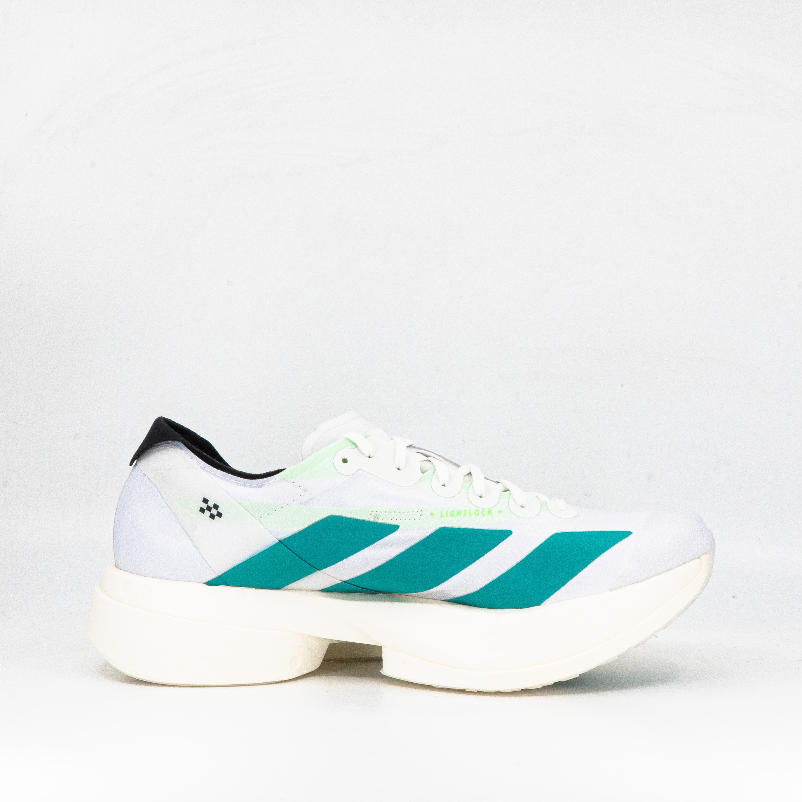 Adidas adizero pro 4 (D Standard) Cloud White / Pure Teal / Carbon - Frontrunner Colombo