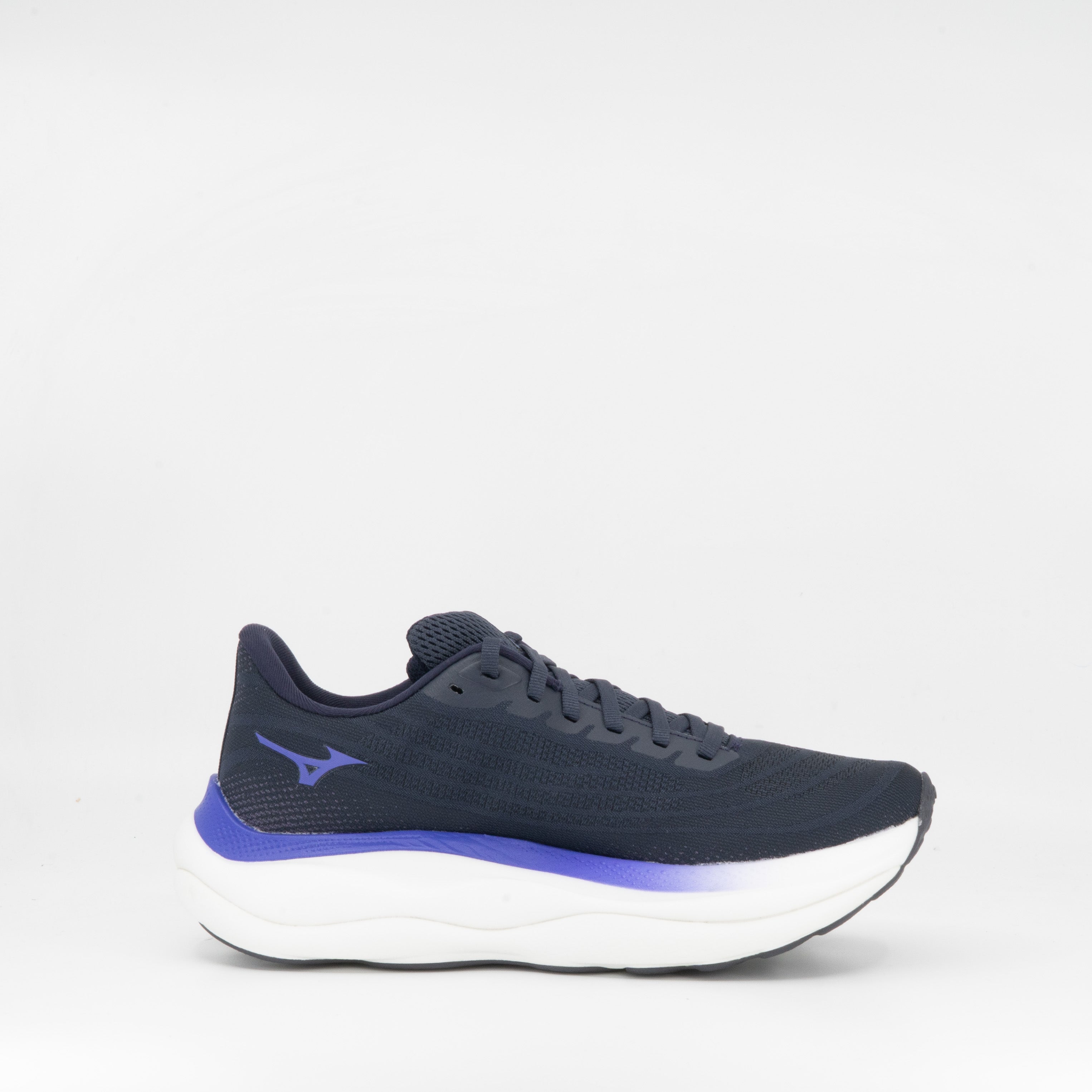 Mizuno Wave Sky 9 (B Standard) Womens Odyssey Grey/Striking Coral/Iris Bloom - Frontrunner Colombo