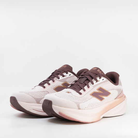 New Balance 860v15 (B Standard) Womens Pink/Cherry Leather - Frontrunner Colombo