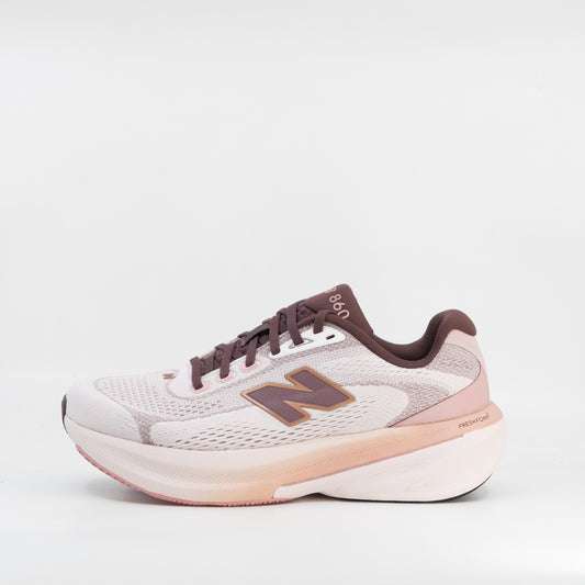 New Balance 860v15 (B Standard) Womens Pink/Cherry Leather - Frontrunner Colombo