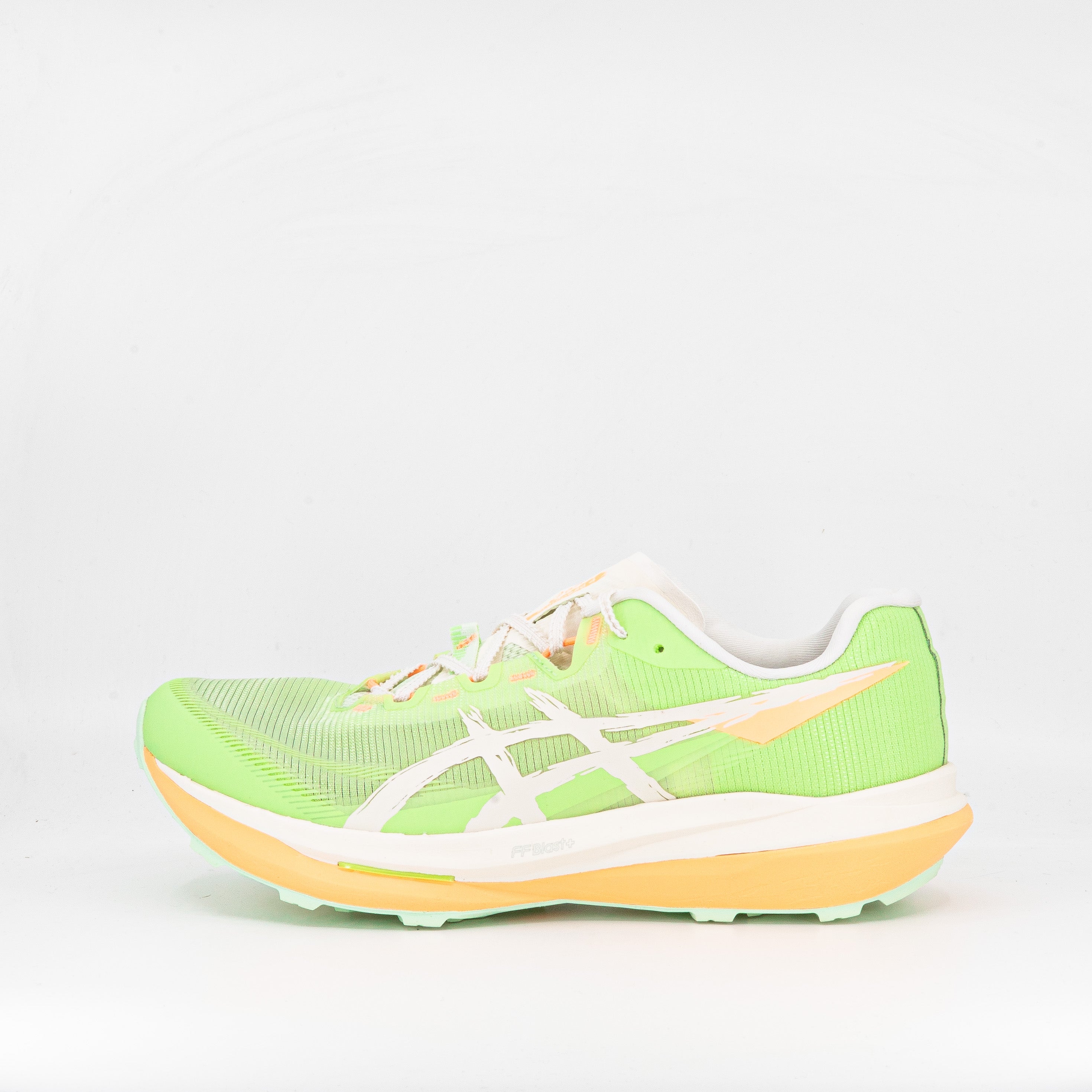 Asics Fuji Speed 4 (D Standard) Unisex Lime Green/Cream - Frontrunner Colombo
