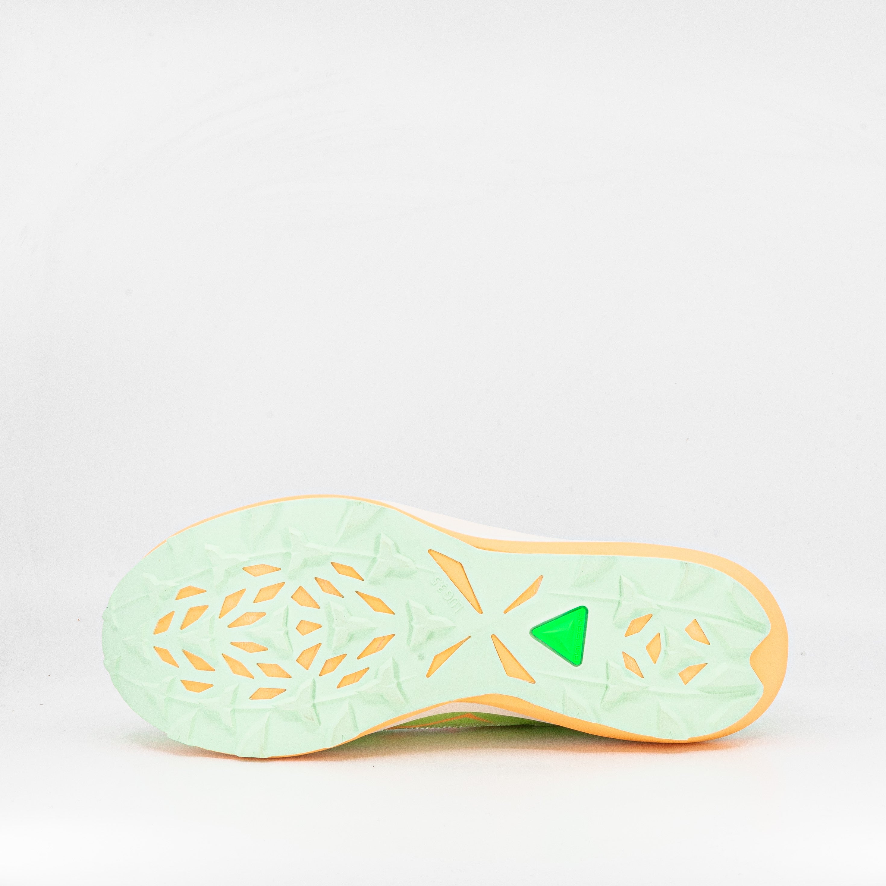 Asics Fuji Speed 4 (D Standard) Unisex Lime Green/Cream - Frontrunner Colombo