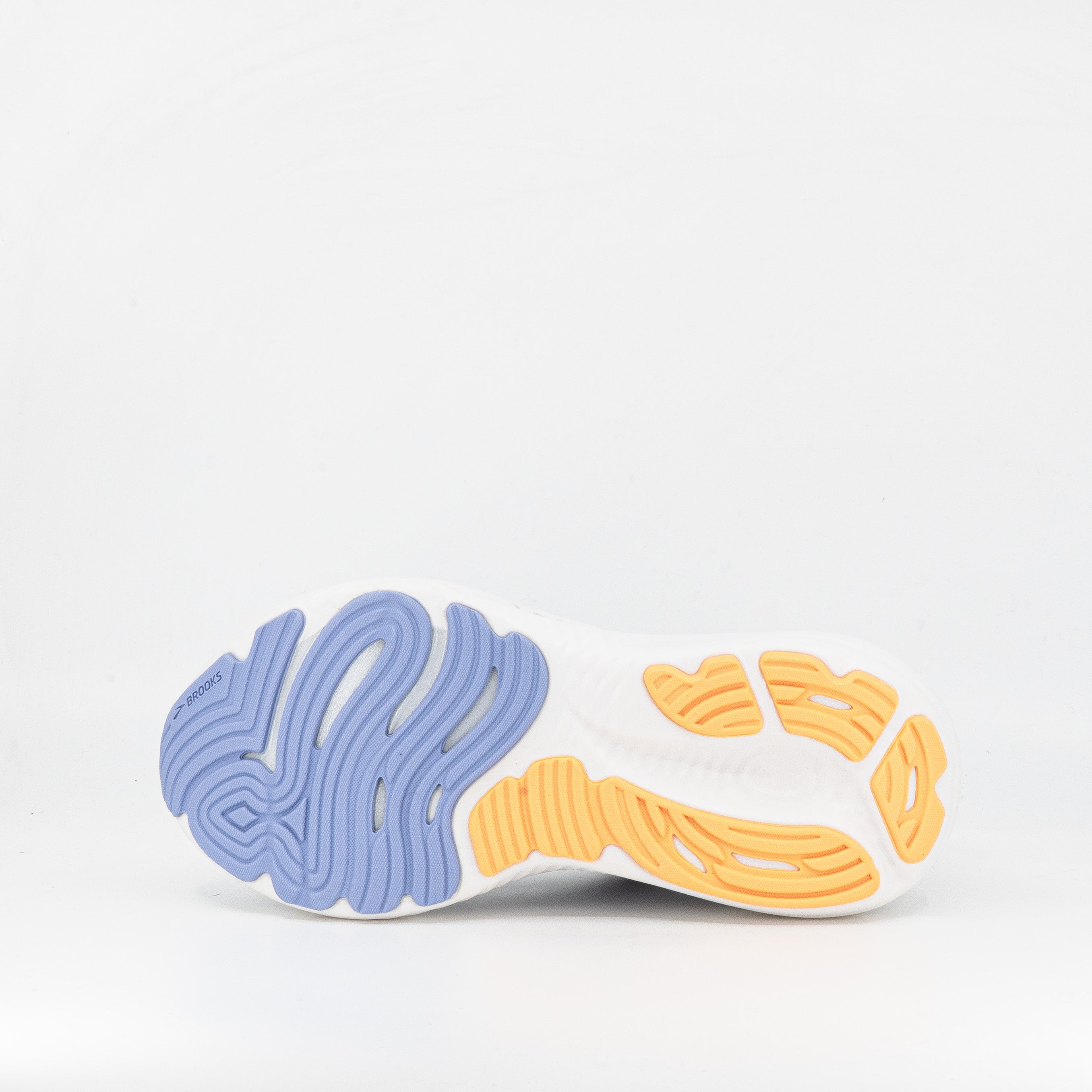 Brooks Glycerin 22 (B Standard) Womens White/Blue Heron/Apricot - Frontrunner Colombo