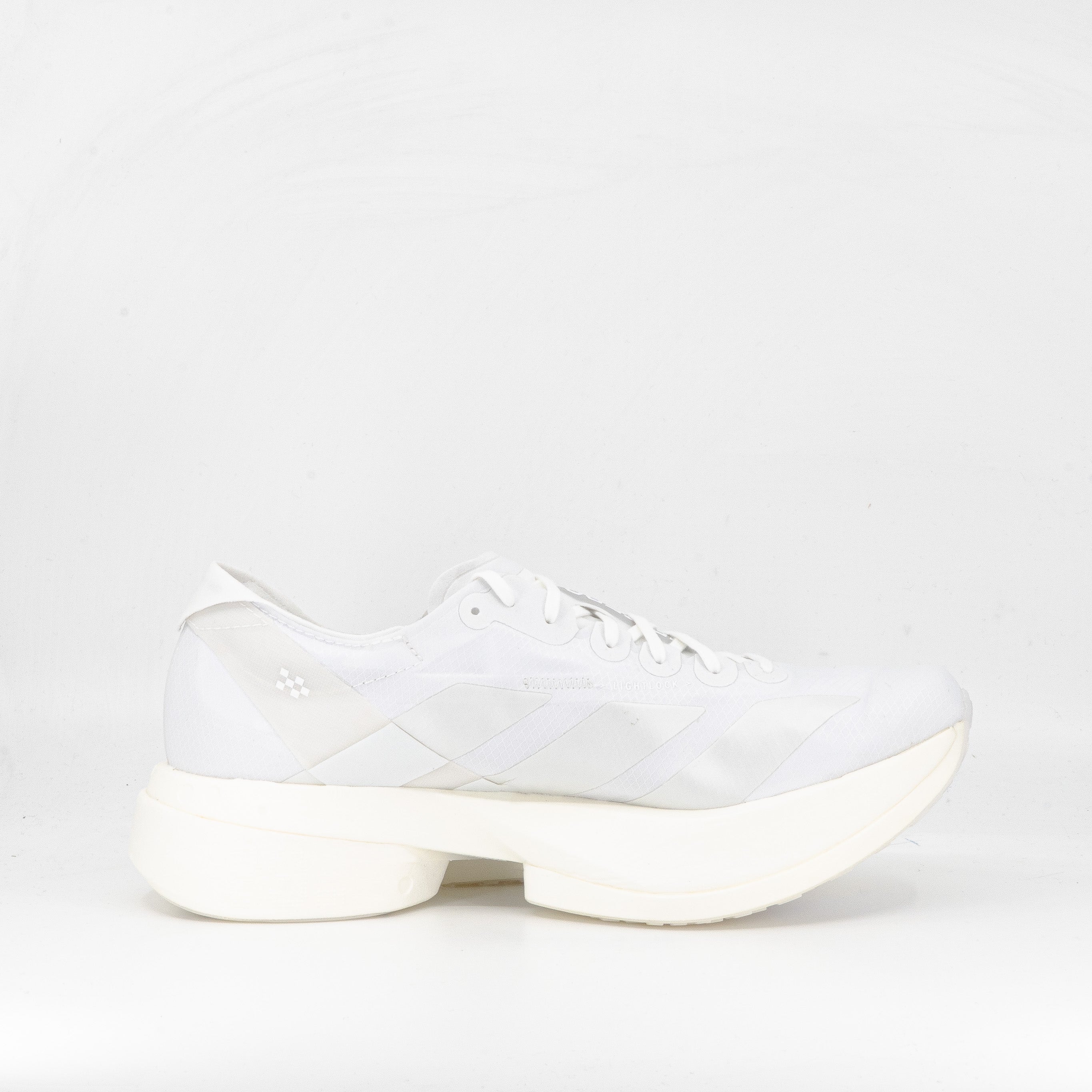 Adidas Adizero Adios Pro 4 (B Standard) Womens Cloud White/Zero Metallic/Crystal White - Frontrunner Colombo