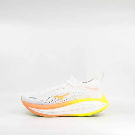 Mizuno Neo Vista 3 (B Standard) Womens White/Flamingo Coral/Lime Pulp - Frontrunner Colombo
