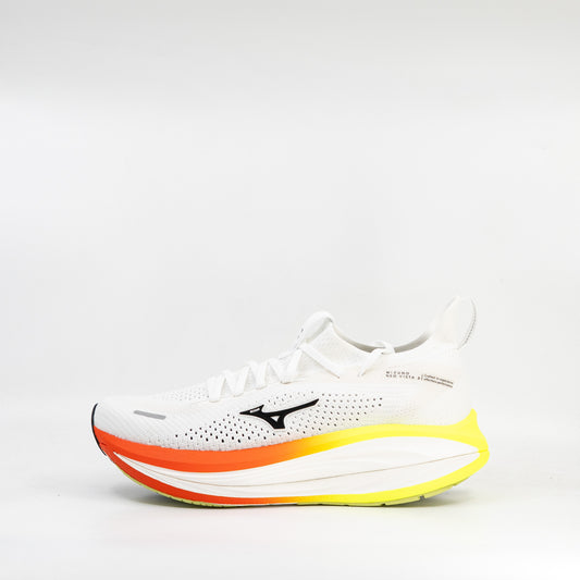 Mizuno Neo Vista 3 (D Standard) Mens. White/Black/Orange - Frontrunner Colombo