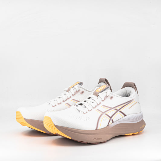 Asics Gel-Kayano 32 (B Standard) Womens White/Orange Glow - Frontrunner Colombo
