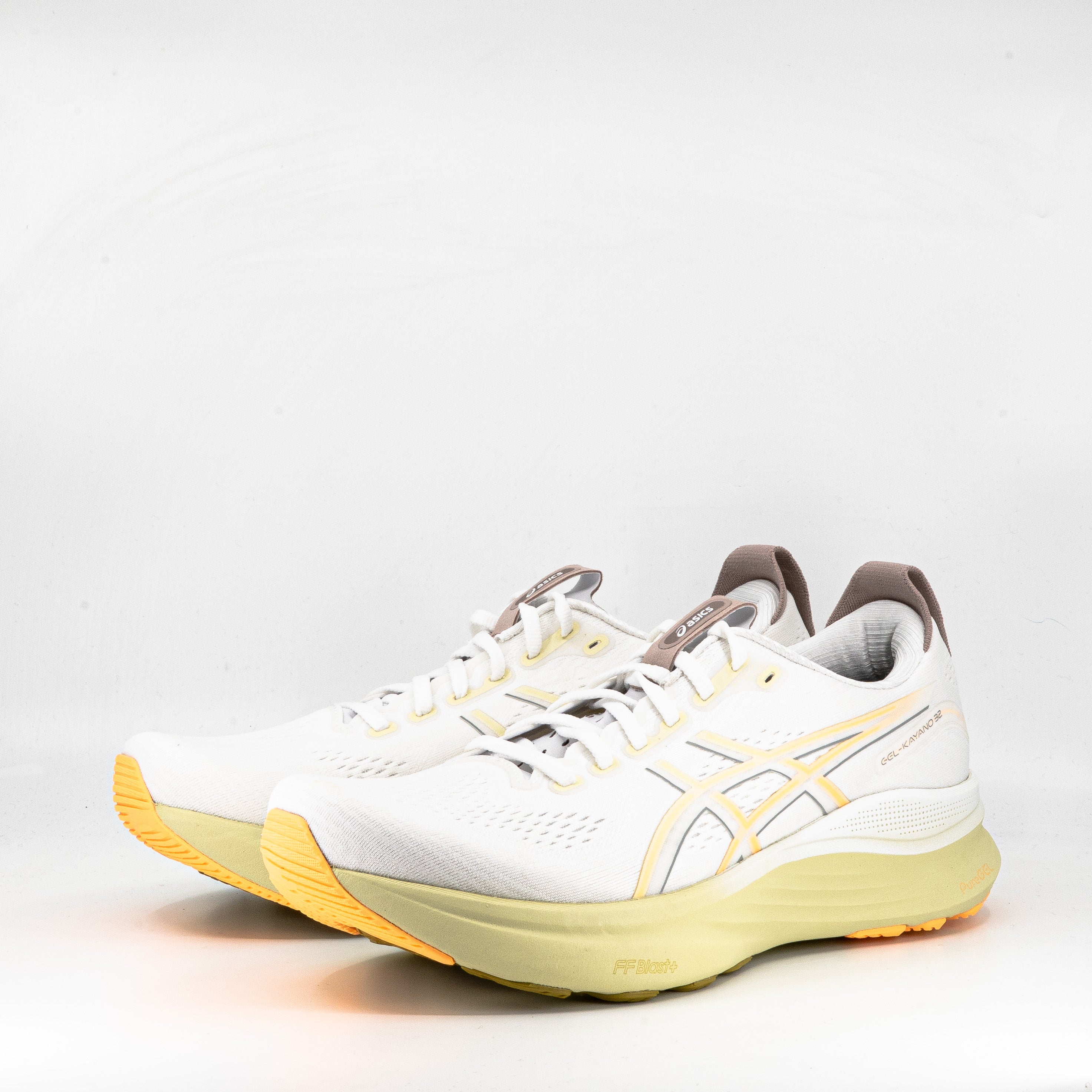 Asics Gel-Kayano 32 (D Standard) Mens White/Orange Glow - Frontrunner Colombo