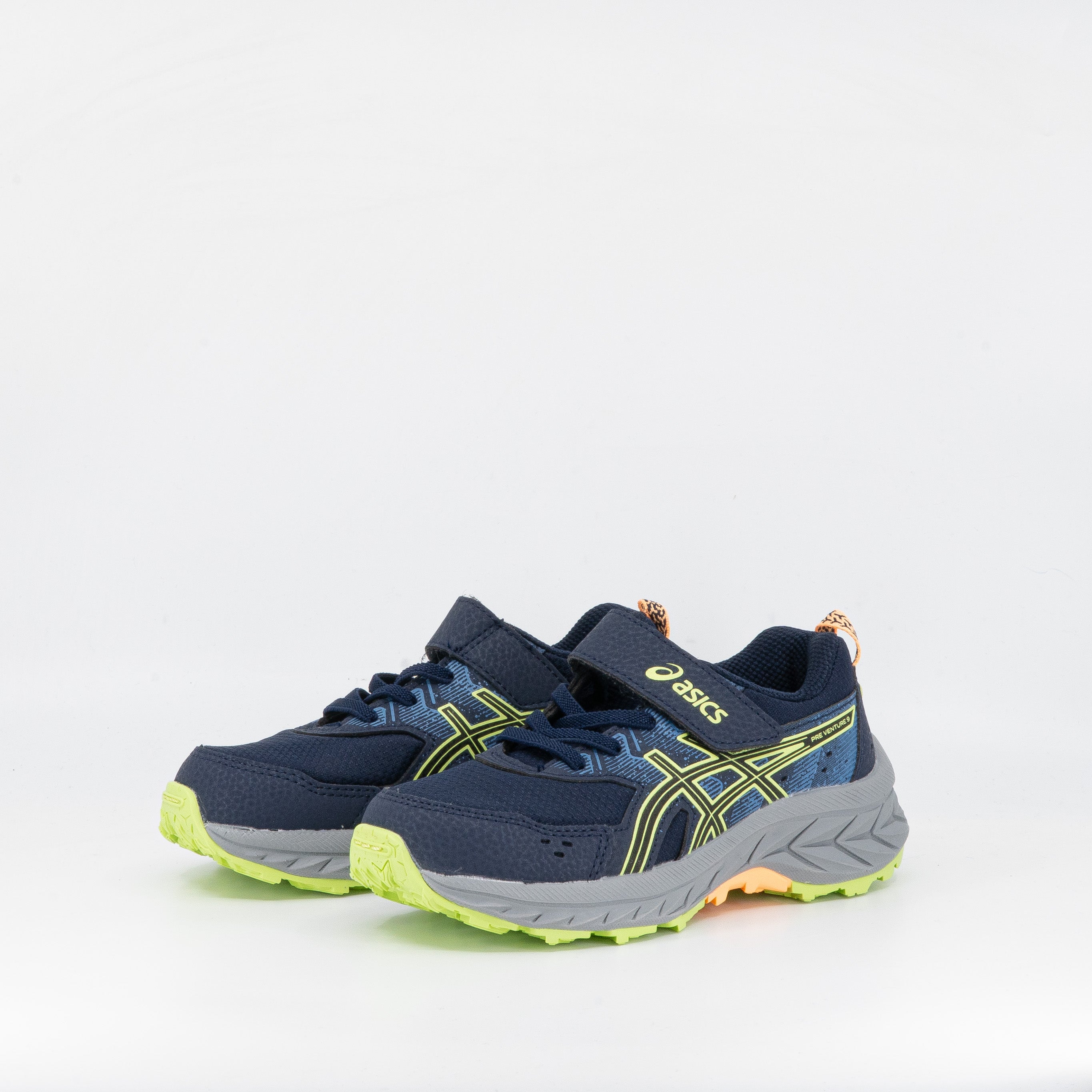 Asics Gel Venture 9 PS (Kids) Midnight/Lime Green - Frontrunner Colombo