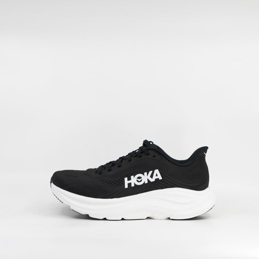 Hoka Clifton 11 (D Wide) Womens Black/White - Frontrunner Colombo