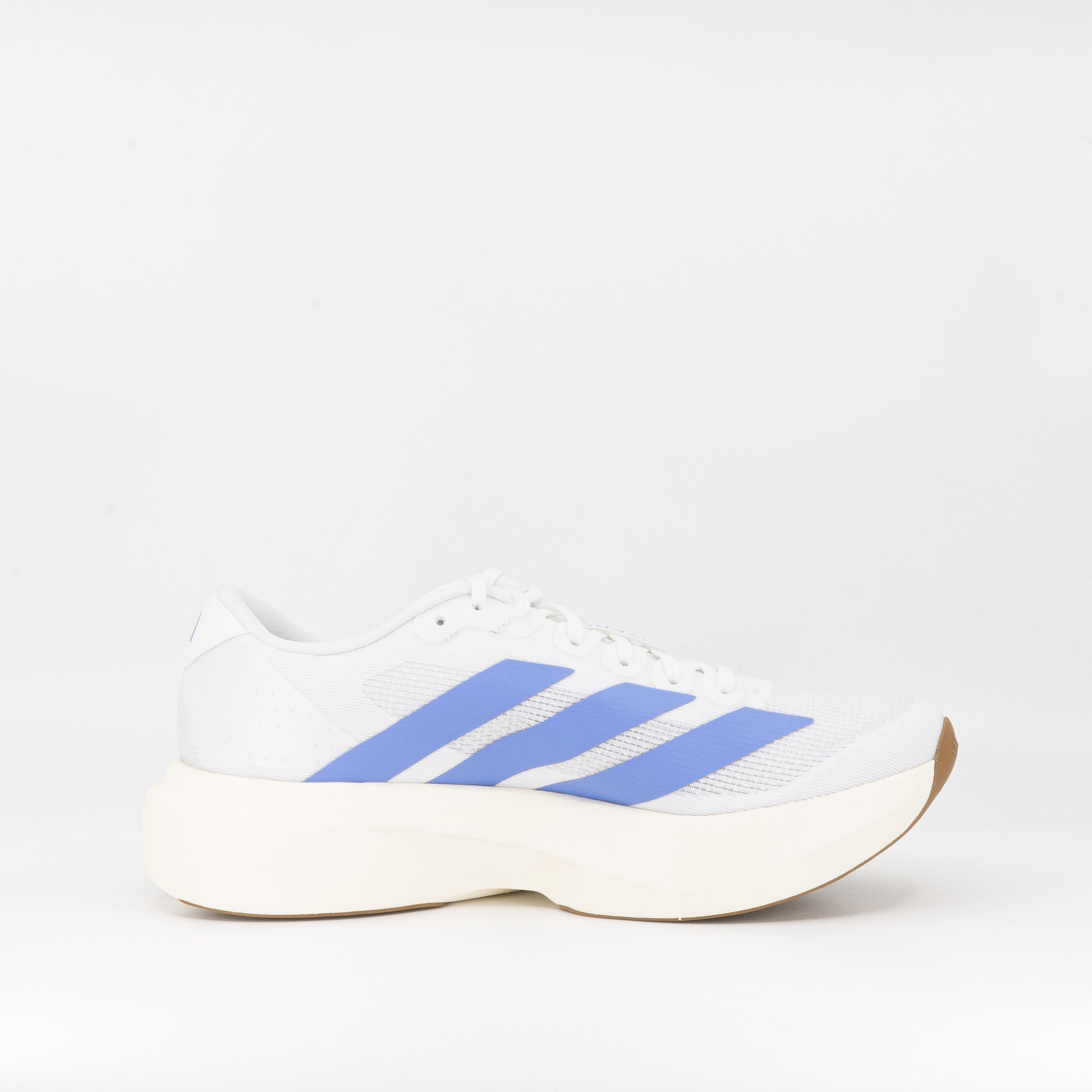 Adidas Adizero Evo SL (B Standard) Womens Cloud White/Blue Fusion/Off White - Frontrunner Colombo
