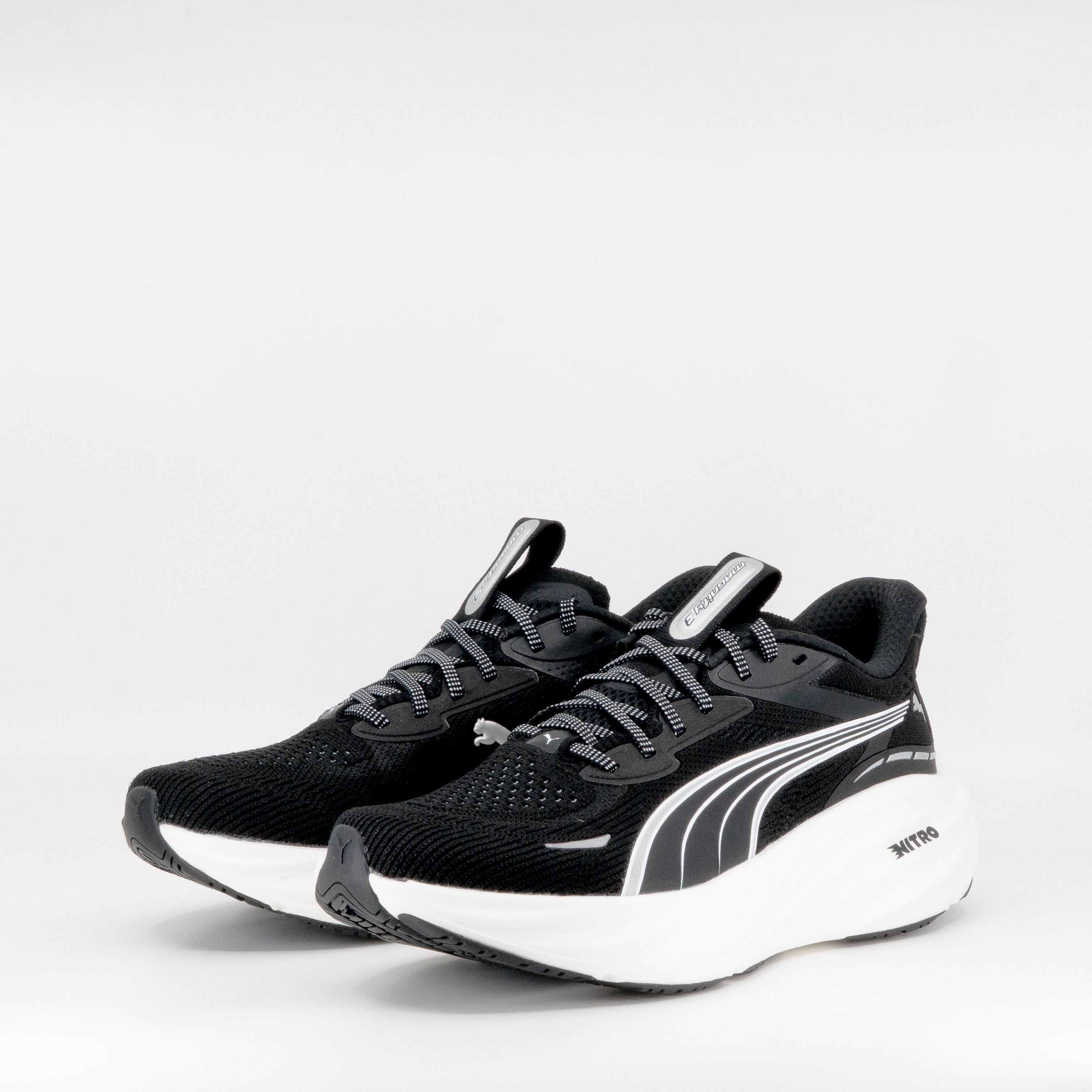 Puma Magnify Nitro 3 (B Standard) Womens Black/White - Frontrunner Colombo