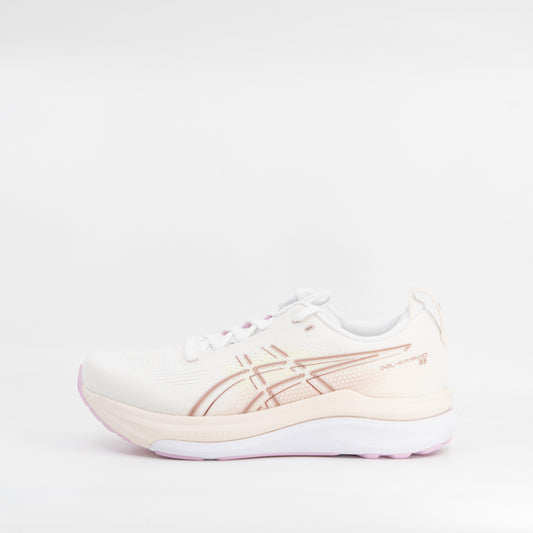 Asics Gel Kayano 33 (D Wide) Womens White/Hazy Lilac - Frontrunner Colombo