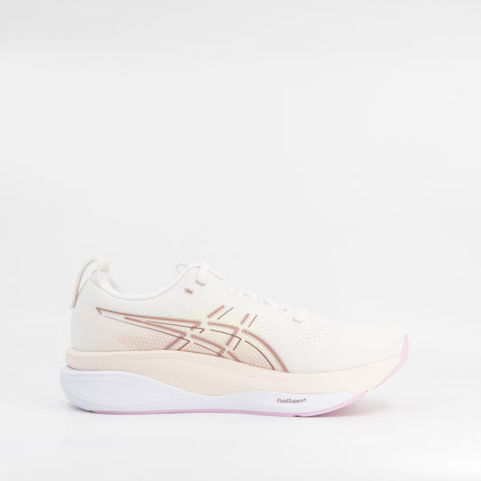 Asics Gel Kayano 33 (D Wide) Womens White/Hazy Lilac - Frontrunner Colombo