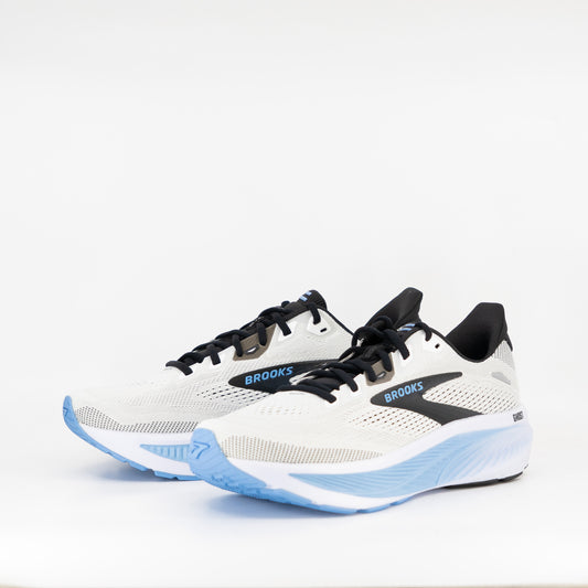 Brooks Ghost 18 (D Standard) Mens White/Black/Open Air - Frontrunner Colombo
