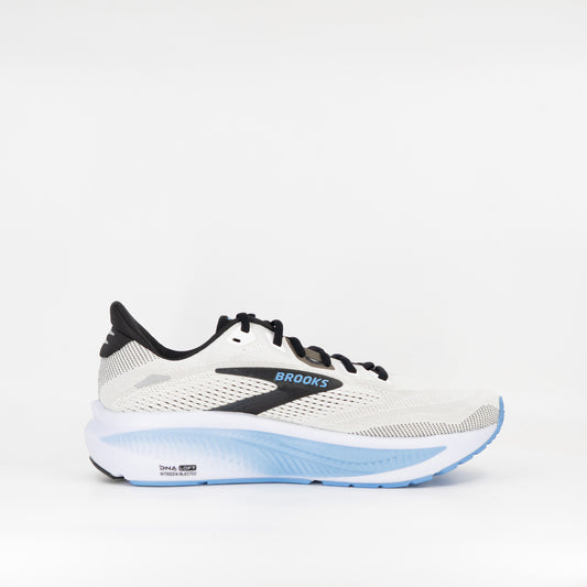 Brooks Ghost 18 (D Standard) Mens White/Black/Open Air - Frontrunner Colombo