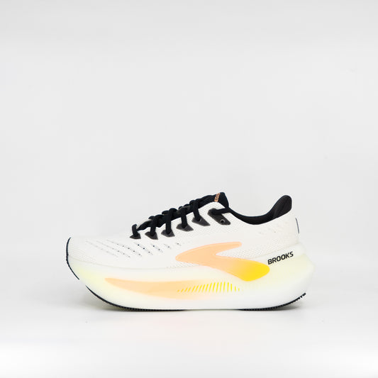 Brooks Glycerin Max 2 (B Standard) Womens White/Cyber Yellow/Nightlife - Frontrunner Colombo