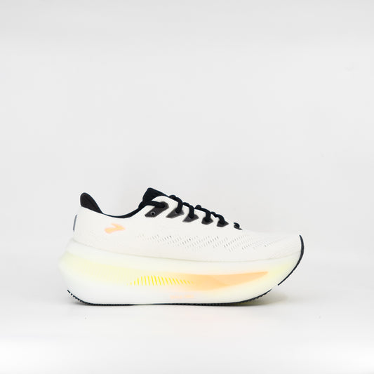 Brooks Glycerin Max 2 (B Standard) Womens White/Cyber Yellow/Nightlife - Frontrunner Colombo